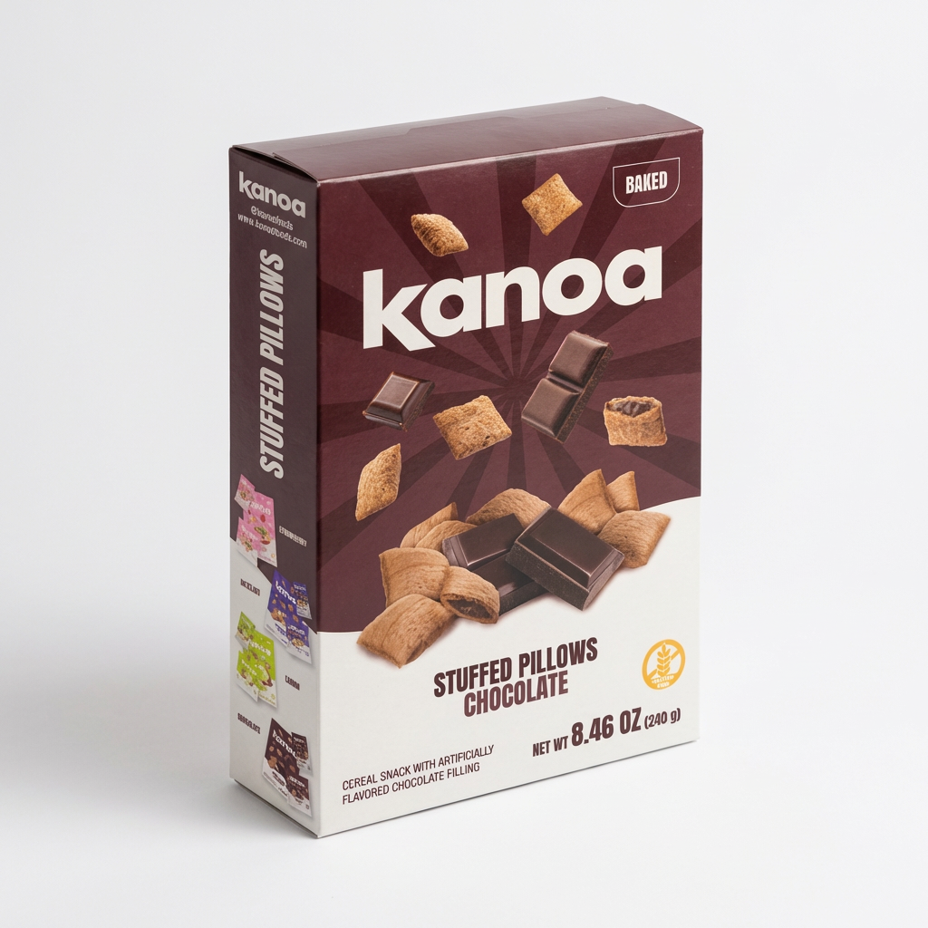 chocolate filled Kanoa Cereal