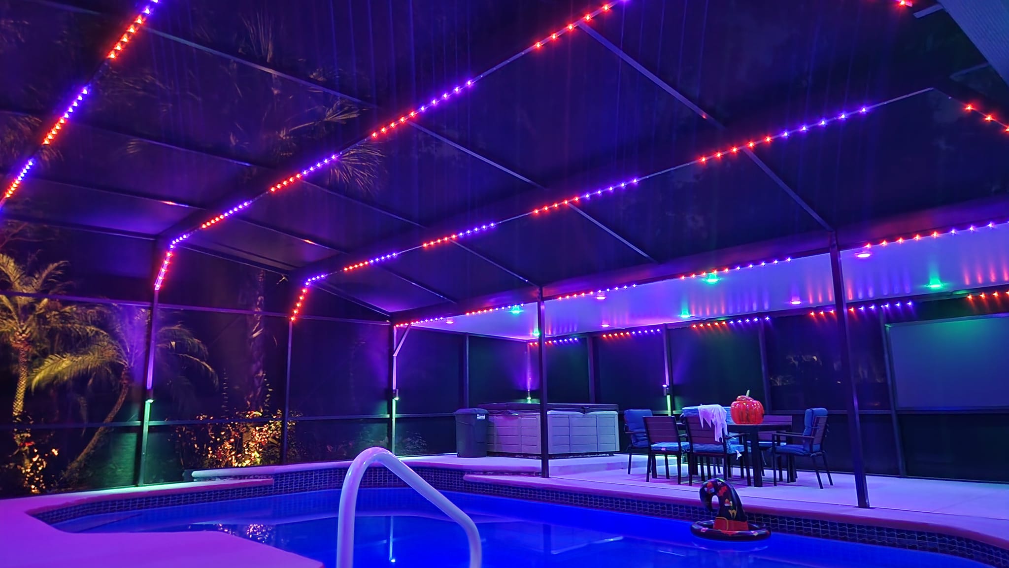 Lights in Orlando for pool area illumination