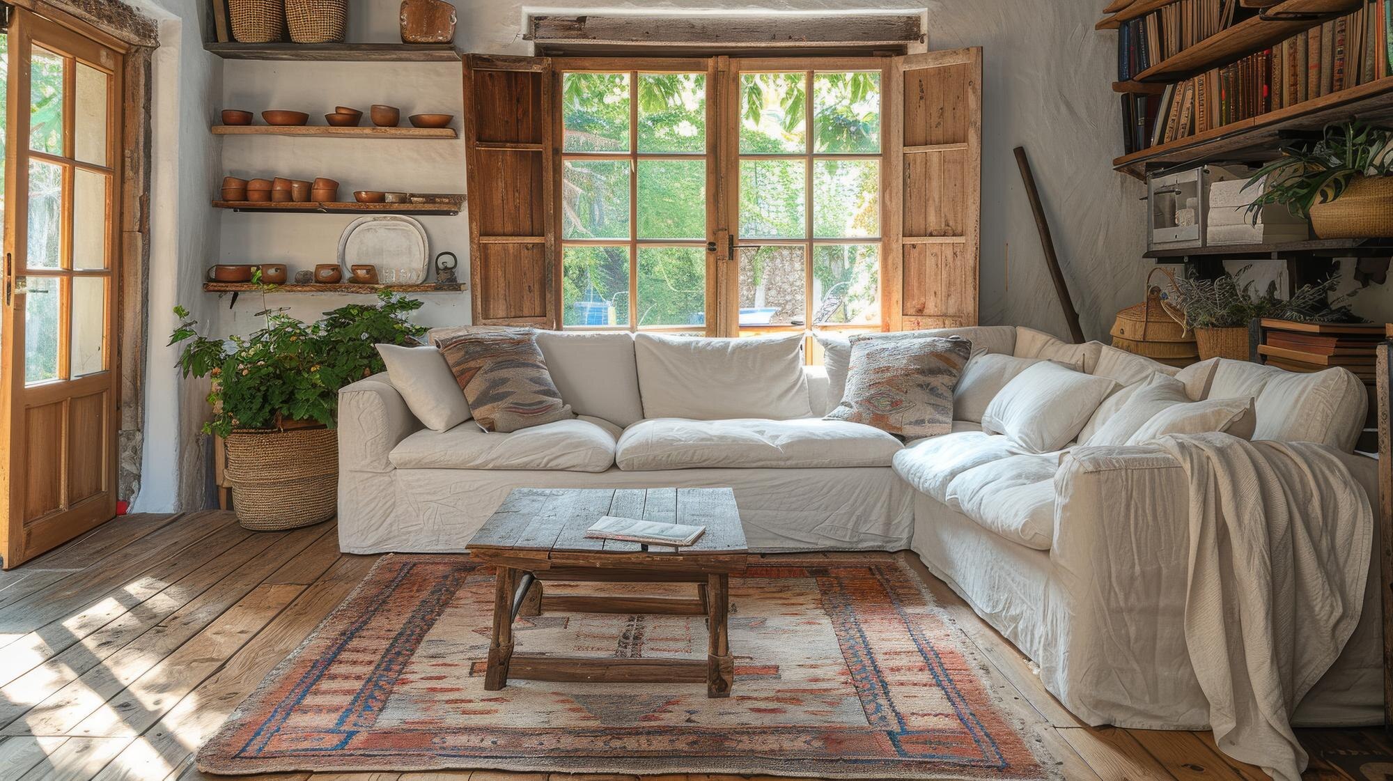 A cozy rustic farmhousestyle living room highquali 97c3867c71df288437dc