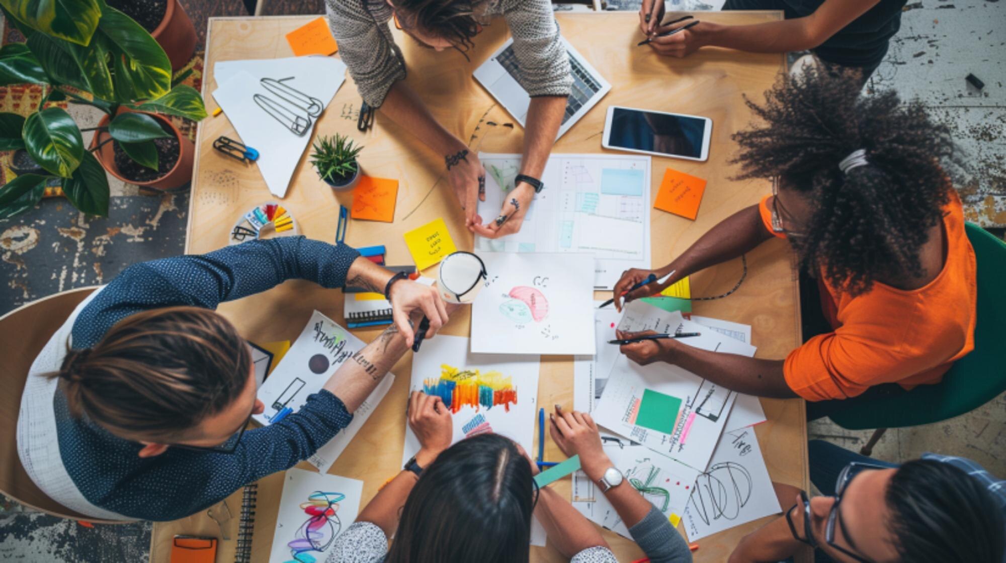 A Dynamic Scene Of A Creative Business Team Brains 6Dcb1A831Fb53D6Dd660