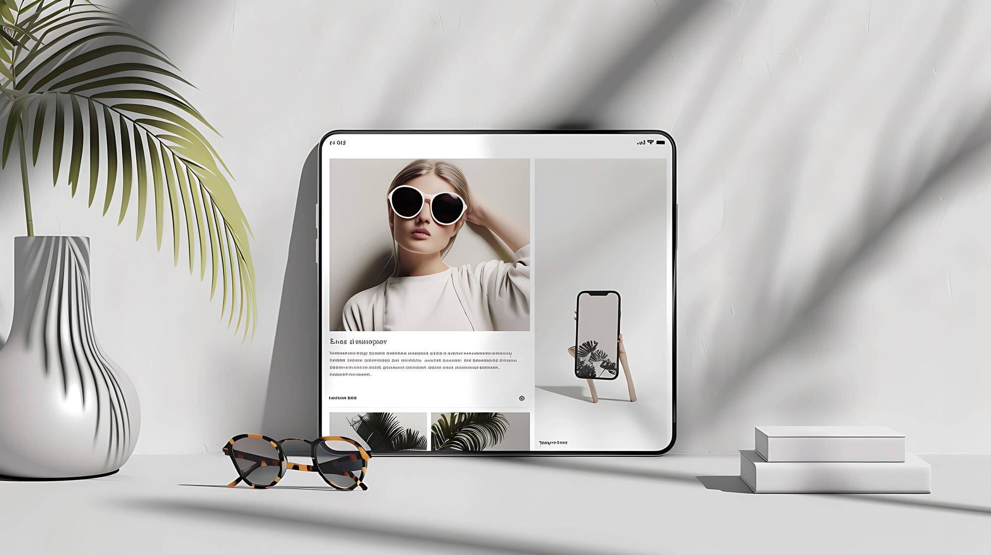 a picture of a girl wearing sunglasses and a pictu 0523918b4a5ac51ee69e