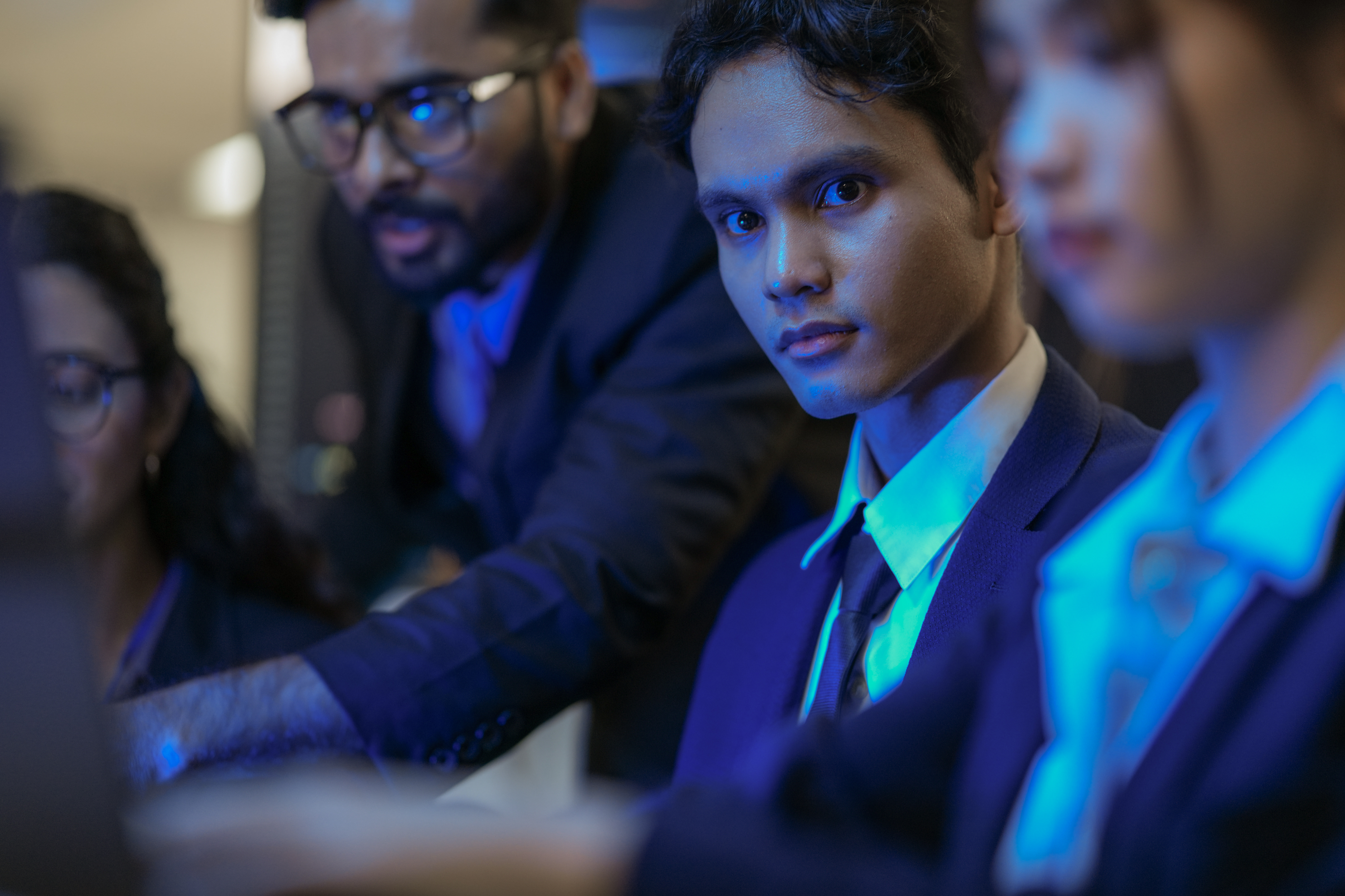 a senior ai architect mentors a diverse team as th 5393d783b08c0e6069b8