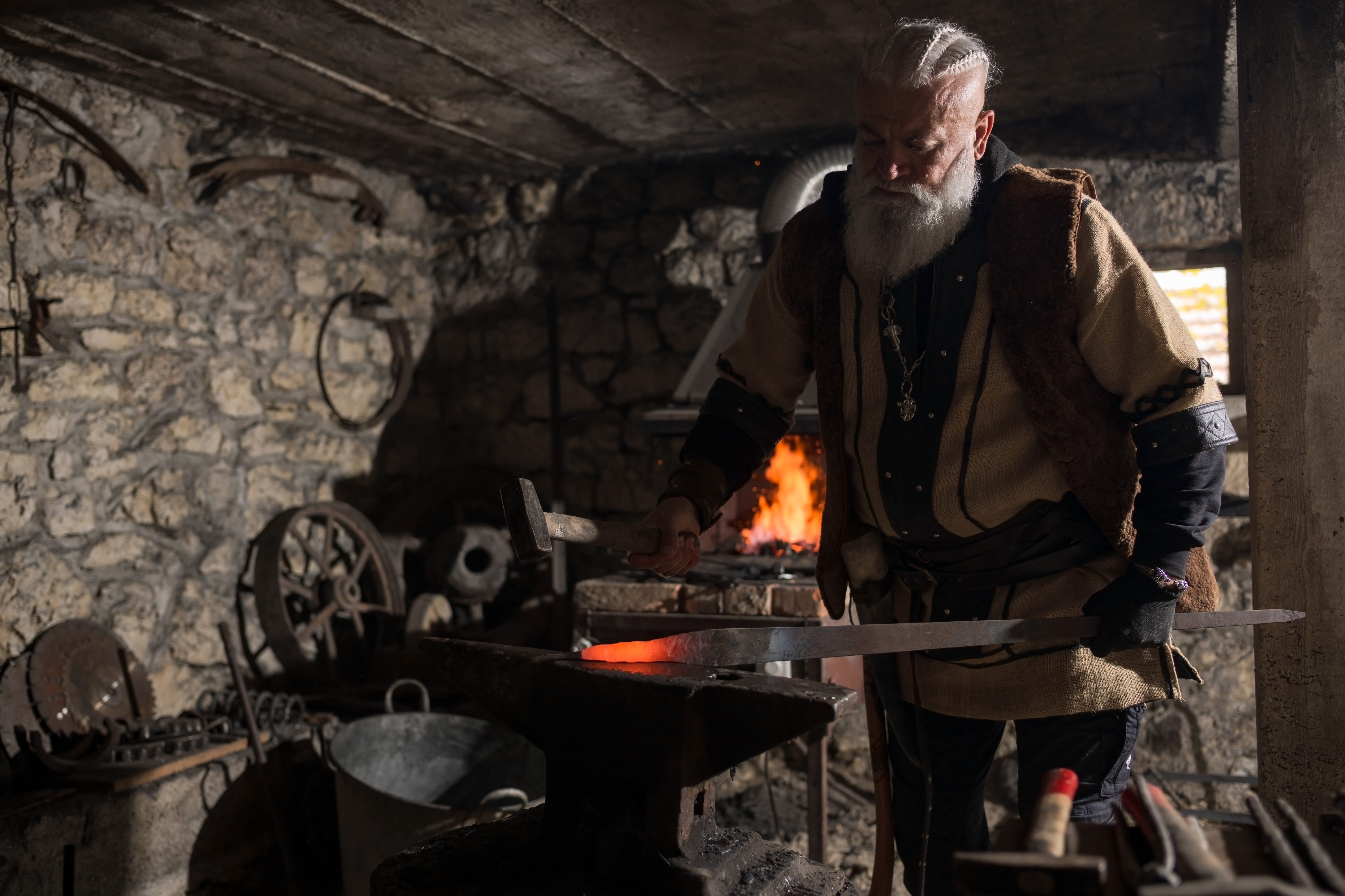 Behind the Forge: Crafting Authentic Medieval Armor and Weaponry
