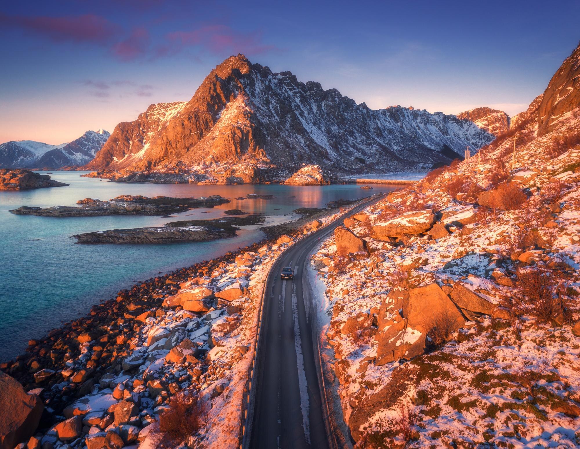 aerial view of beautiful mountain road near the se 3272a95dfc0a029044ce BTOURS