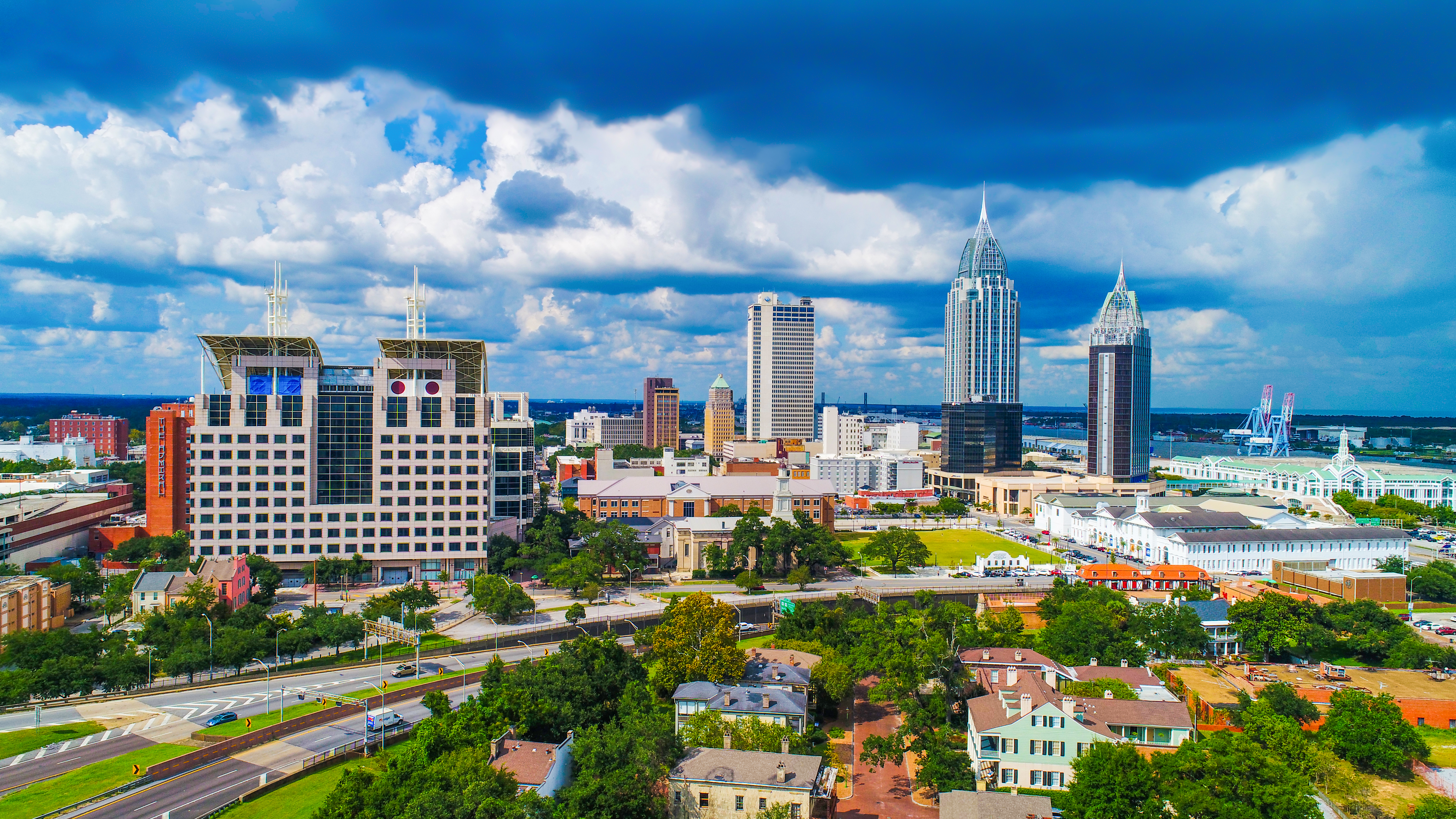 Featured image: Aerial view of downtown mobile alabama usa skyli-46947dc0ab6cf7e9d7b7