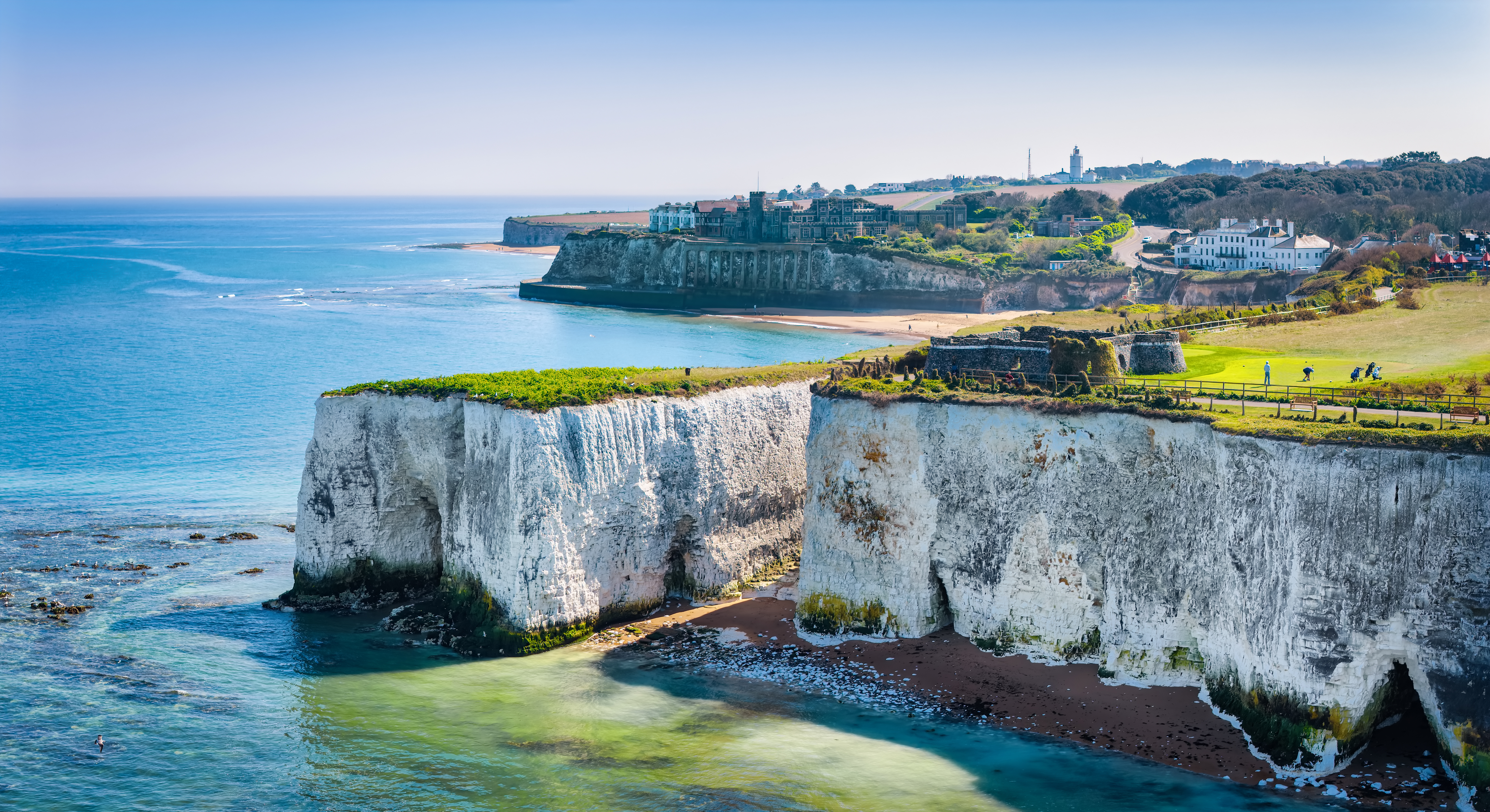 aerial view of the white limestone cliffs in the o d7bda198f58bb2c0a273 BTOURS