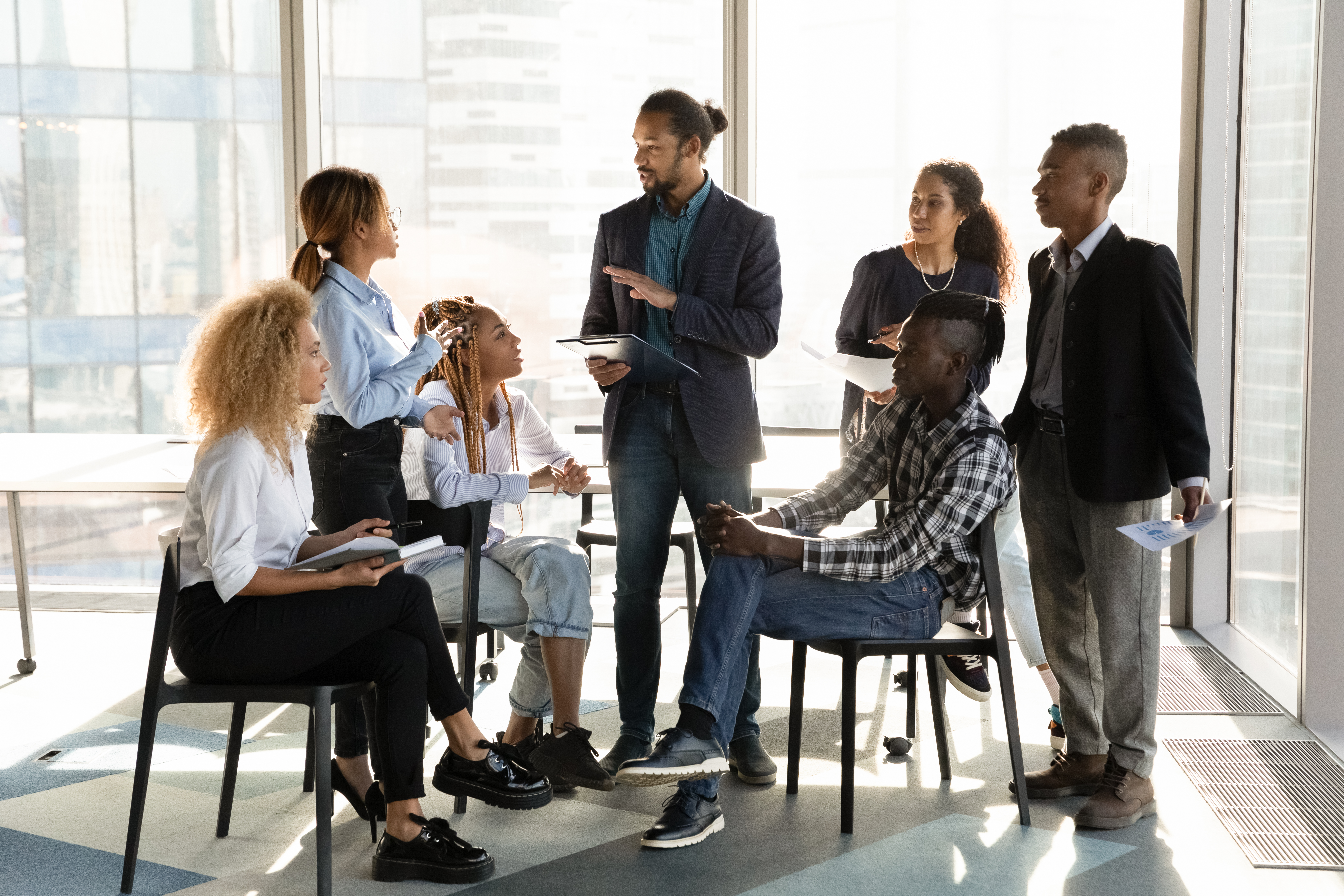 Sales Coaching: The Game Changer for Consistent Team Performance 1 african american businessman mentor training diver 87675bc27ff91e484080