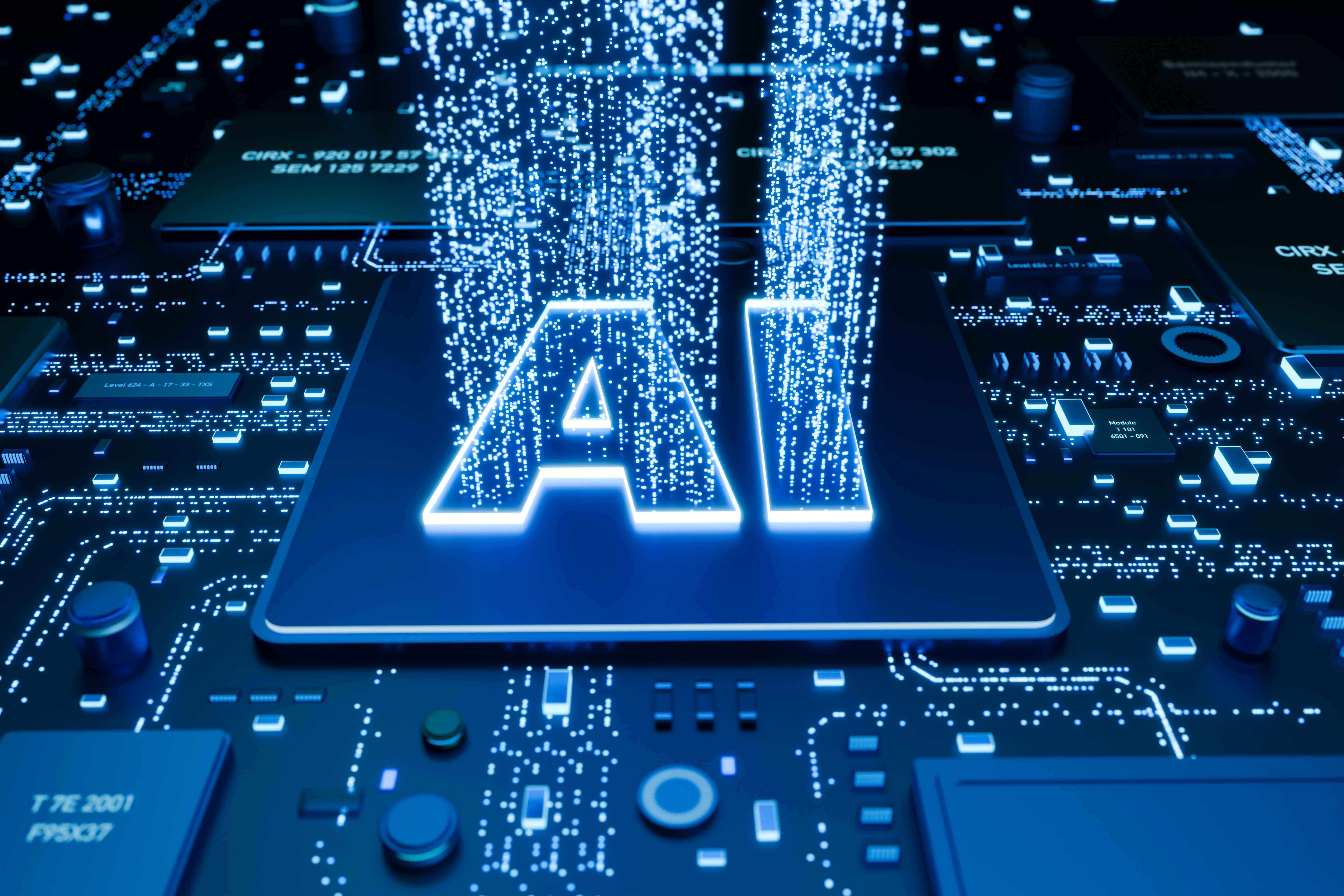 Ai artificial intellignece processor on a motherbo