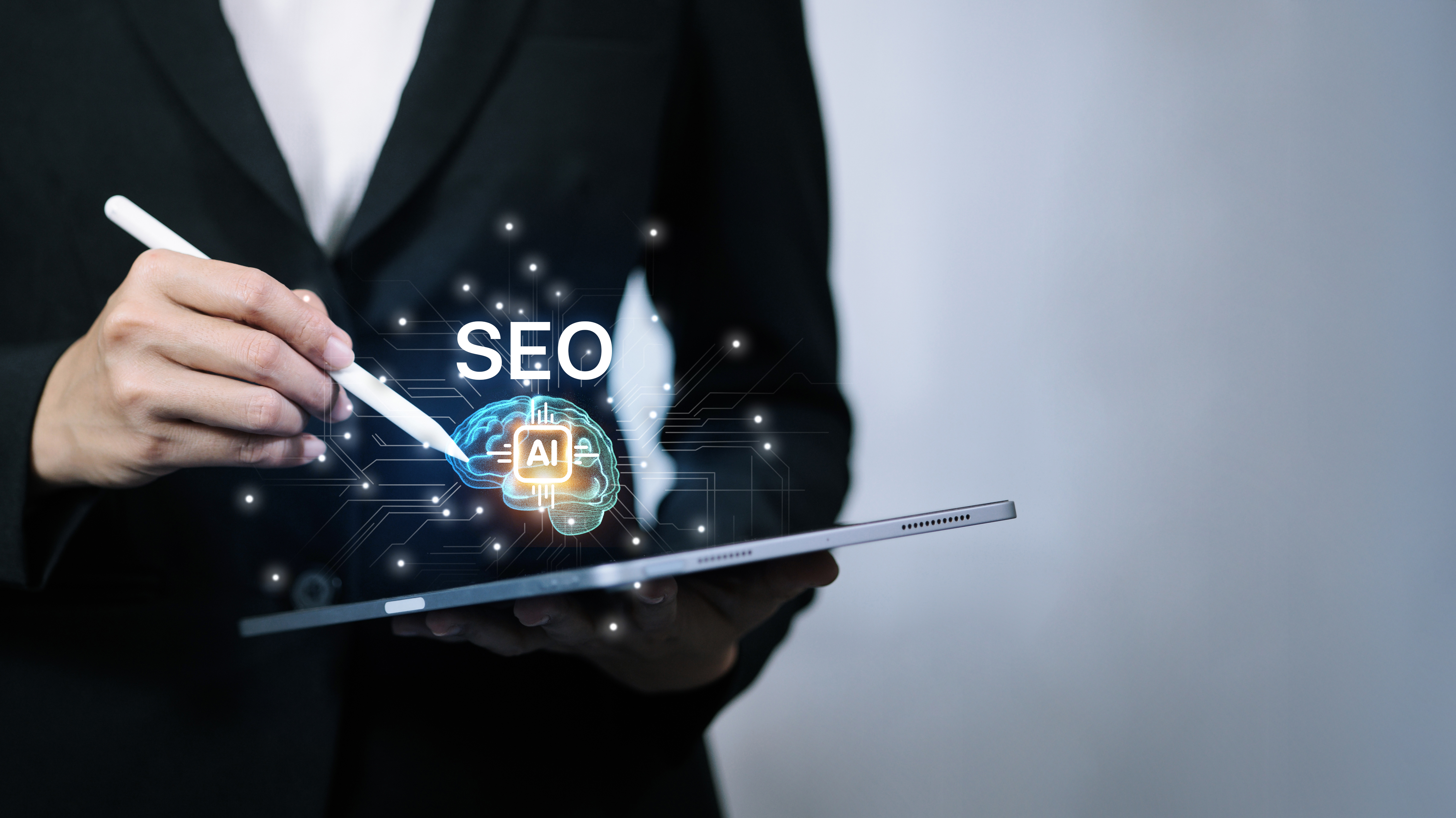 Ai seo optimization with digital marketing technol