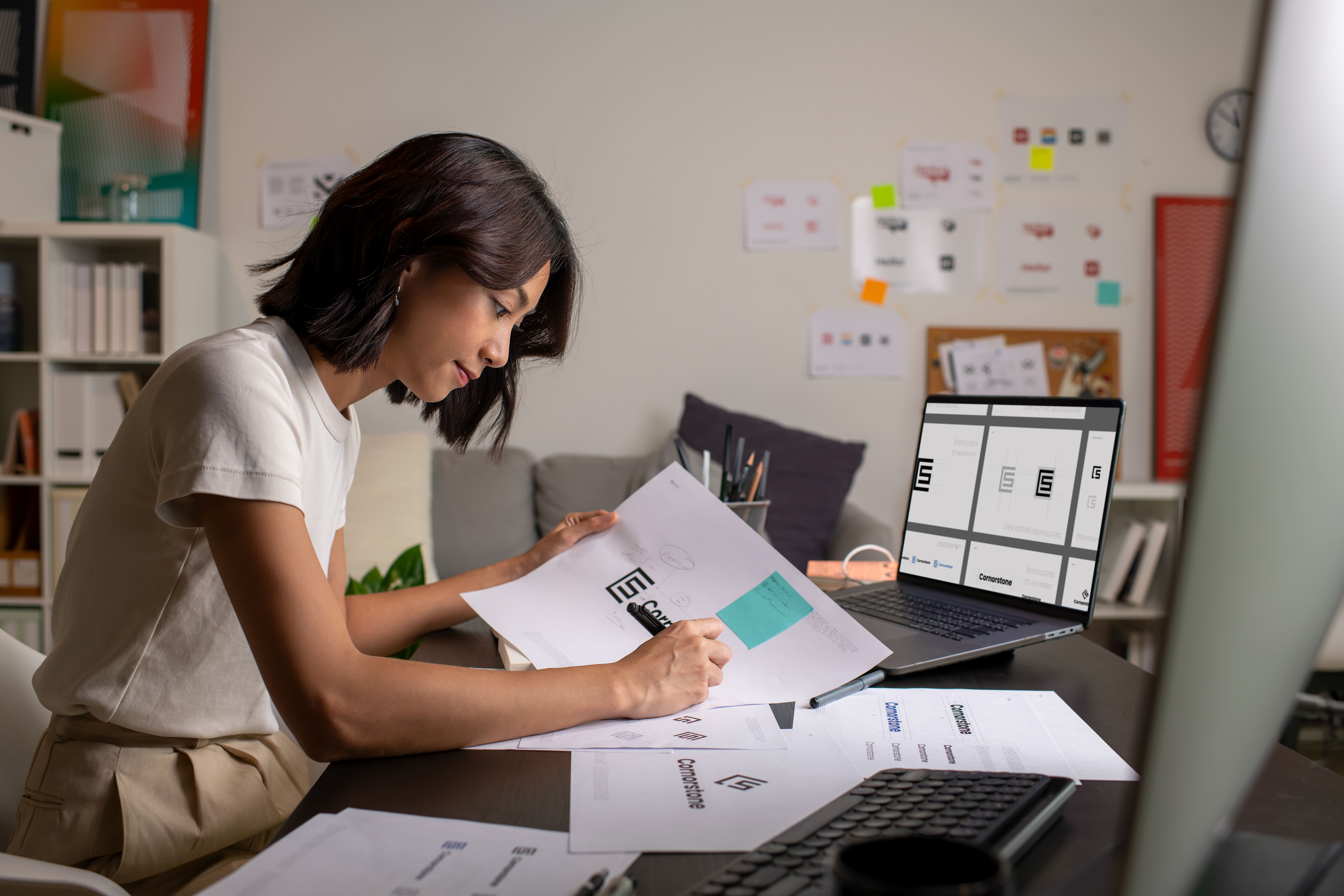 asian woman graphic designer working in office ar 8a59b9f2b6a5dd17ecb3
