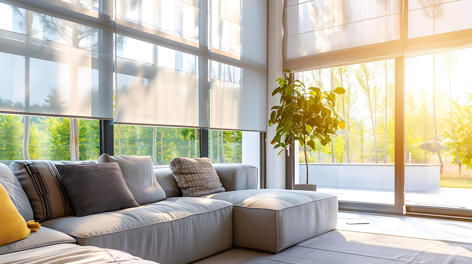 automated blinds adjusting to sunlight in contempo 9f91570cb1cbc2fbf3a5