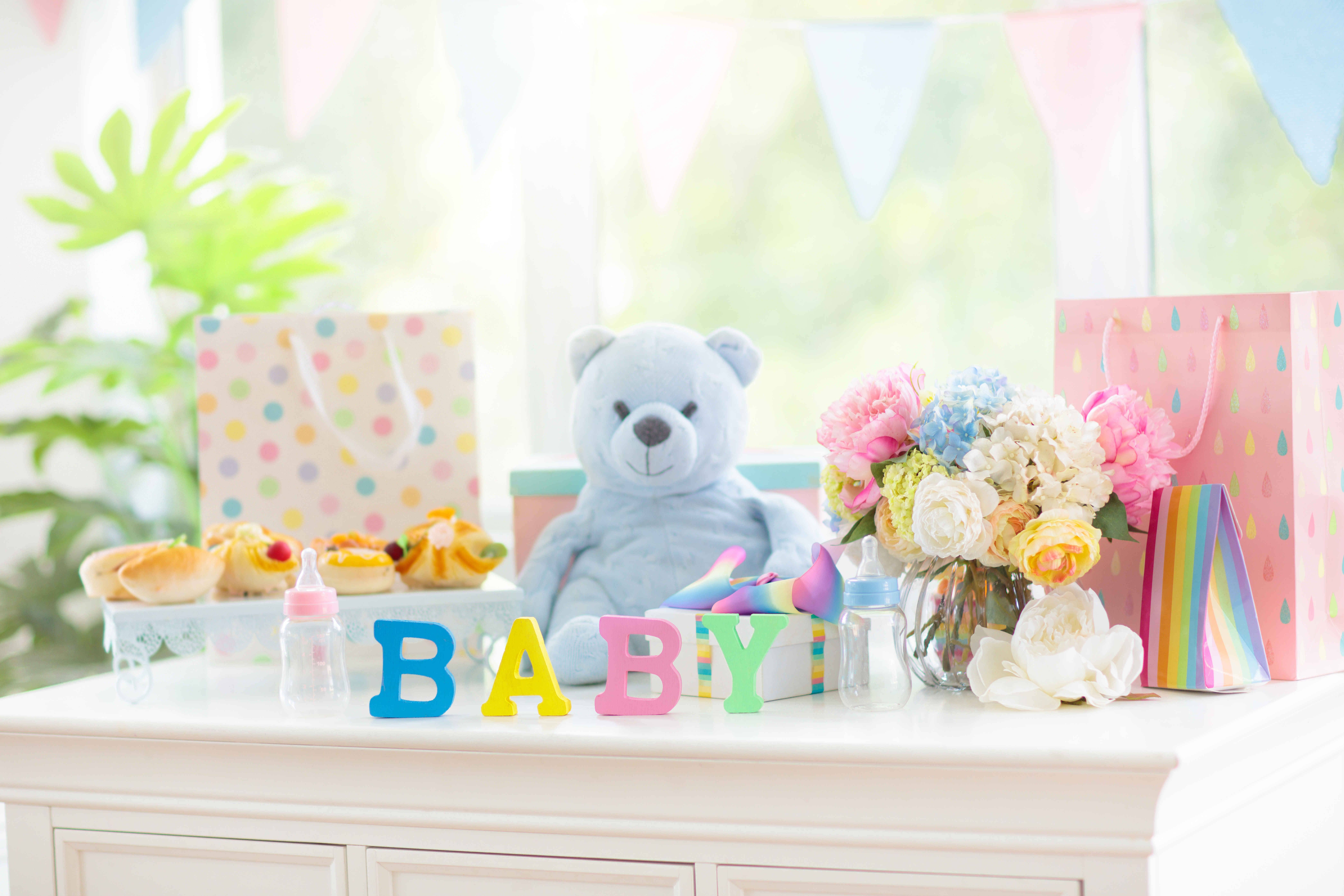 gender reveal presents