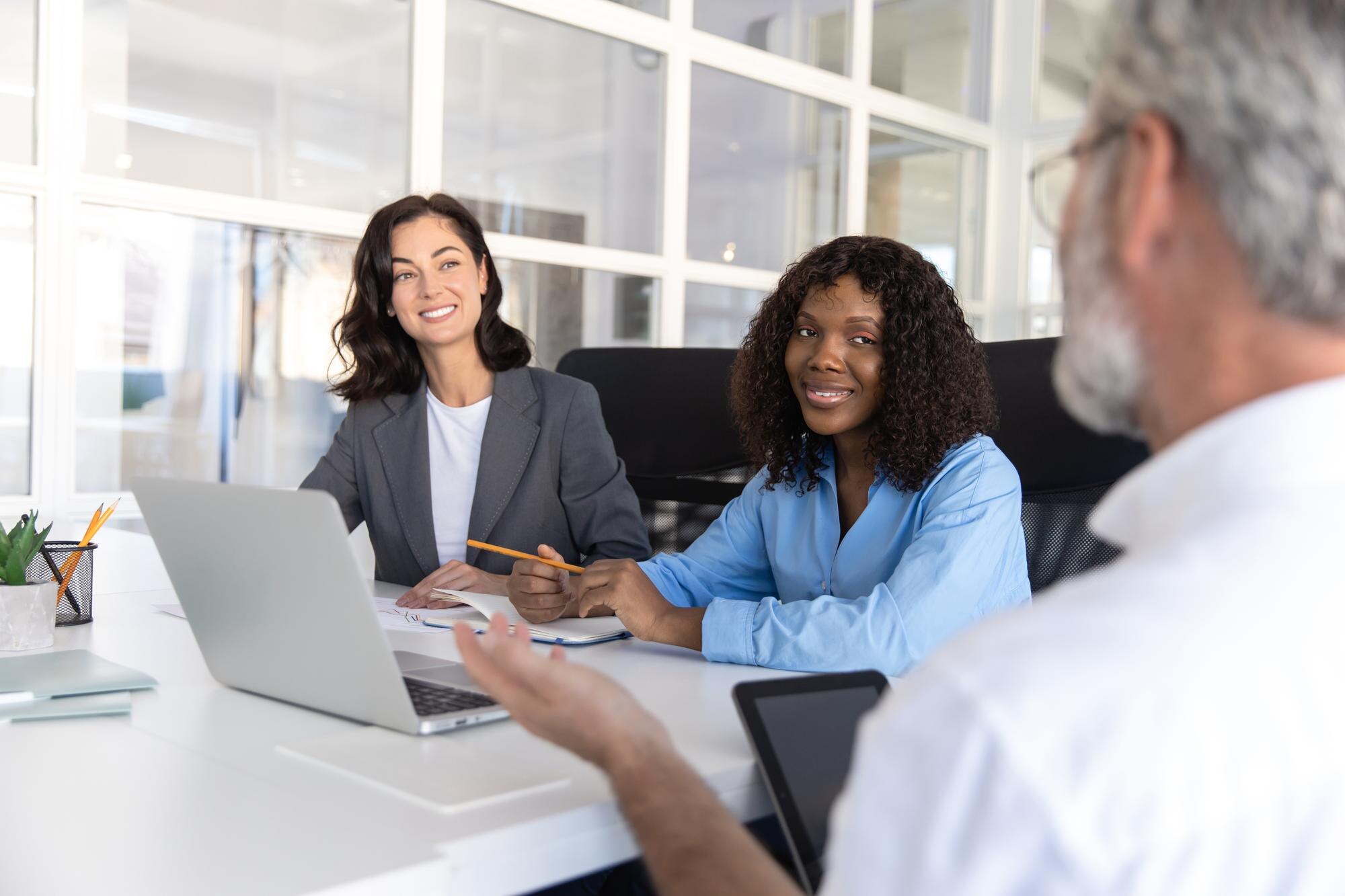 Bearded Businessman In Wheelchair Leading Group Of 7335964C83C94F443917