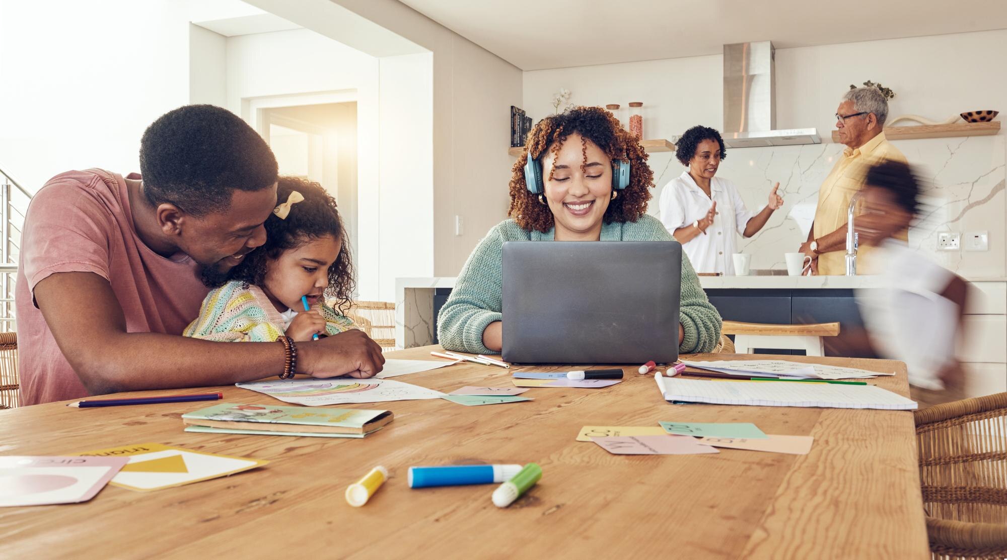 How to Choose a Flexible, Accredited K-12 Virtual School That Fits Your Child—and Your Family Black Family Education And Learning On Busy Dining 0282b4c864f221b05867