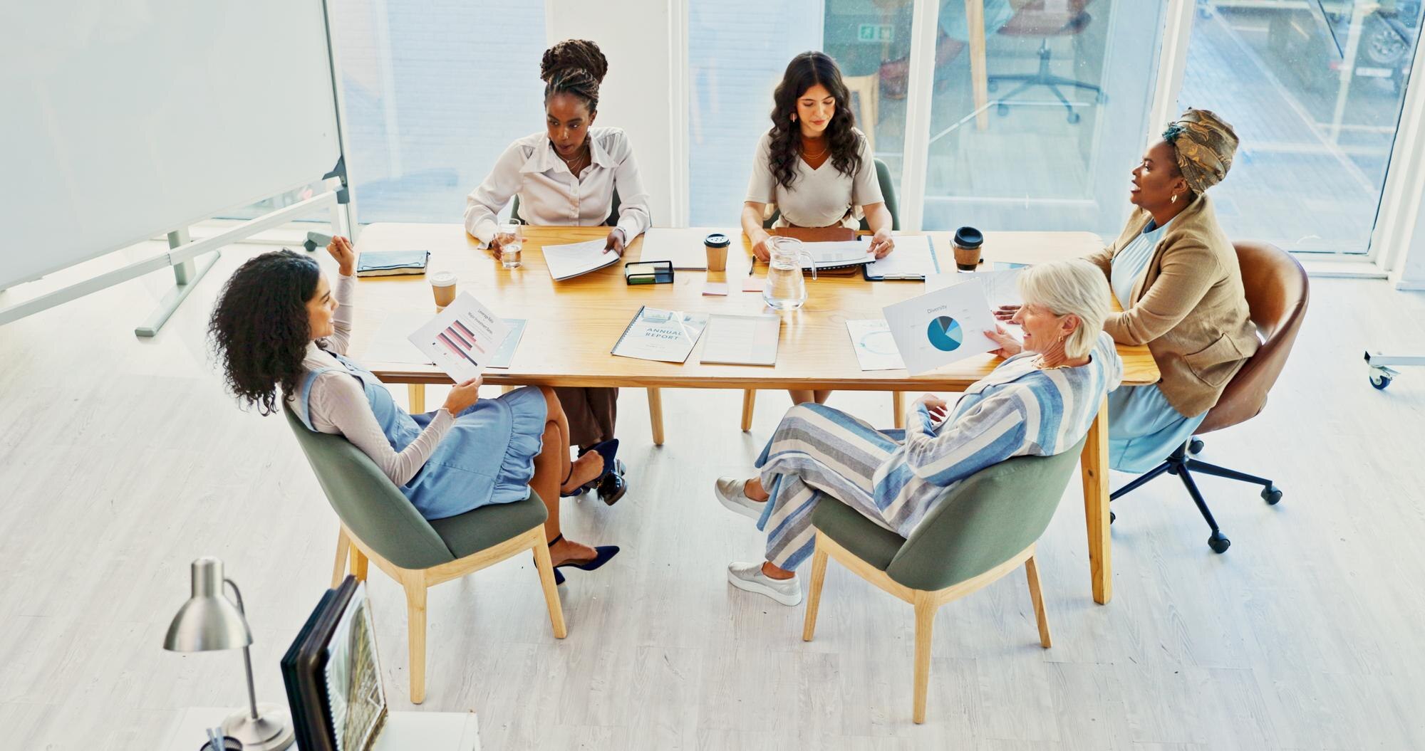 boardroom finance and meeting with business woman 5e63630a365c751c9ab6