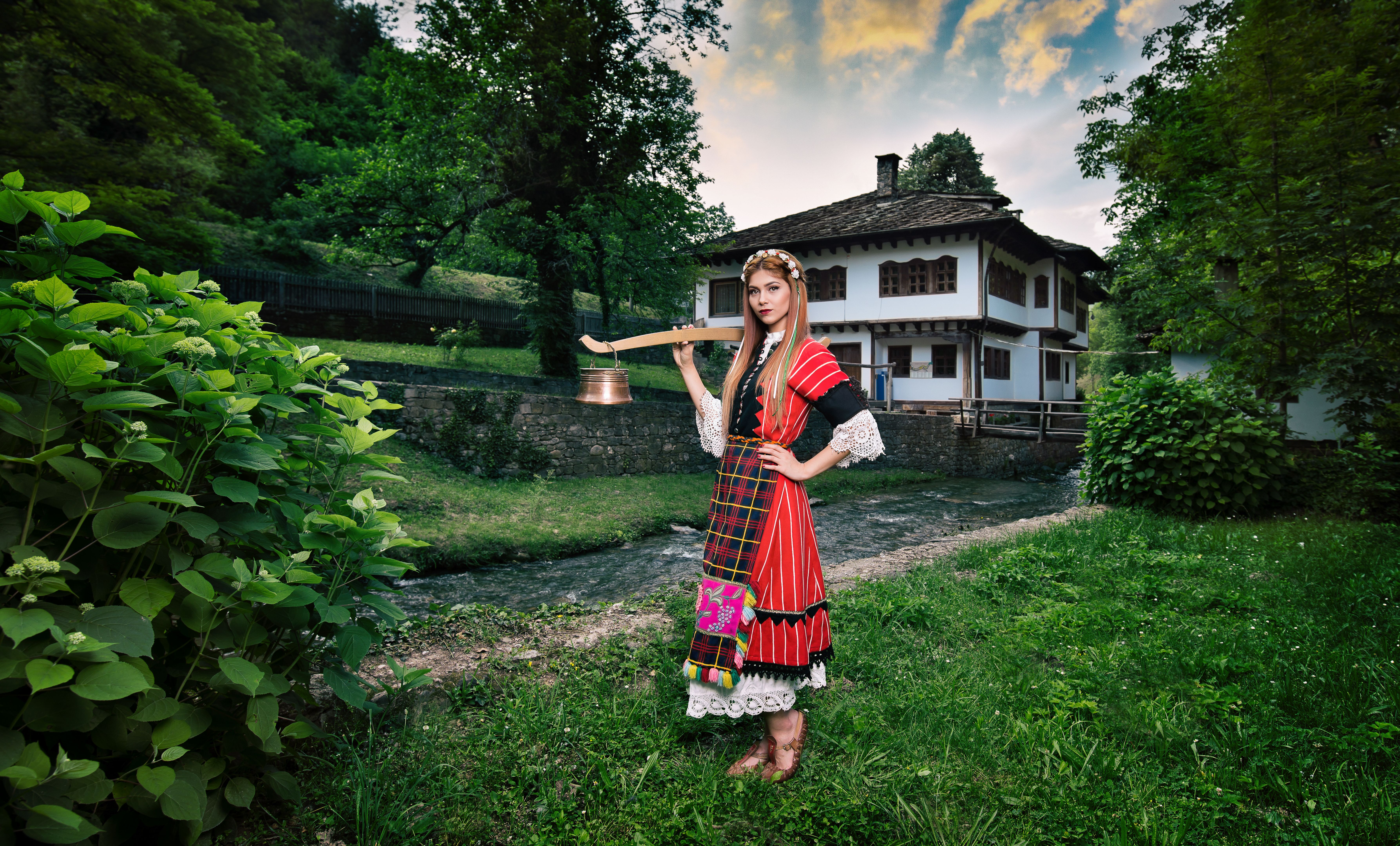 Personalise Your Multi-Day Tour for Cultural Immersion: Discover Your Own Path 4 bulgarian woman wearing a traditional costume in t f2230a19436b6bf10dd7 BTOURS