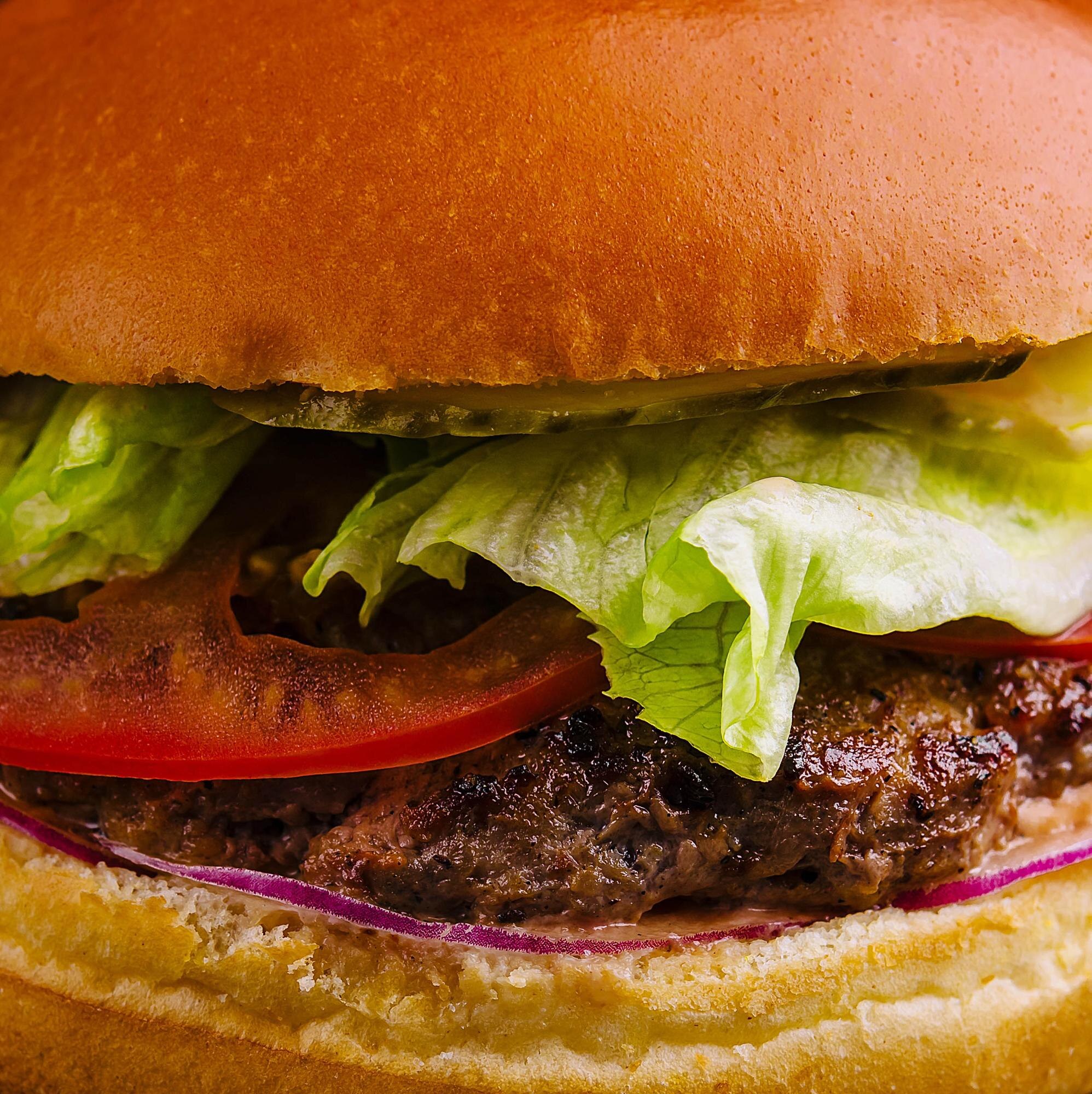 Why Settle for Boring? Dive into Fresh, Flavorful Fast Food Handcrafted with Care! 3 burger with beef cutlet and fresh vegetables 0076a9d3c7047be1f9d6