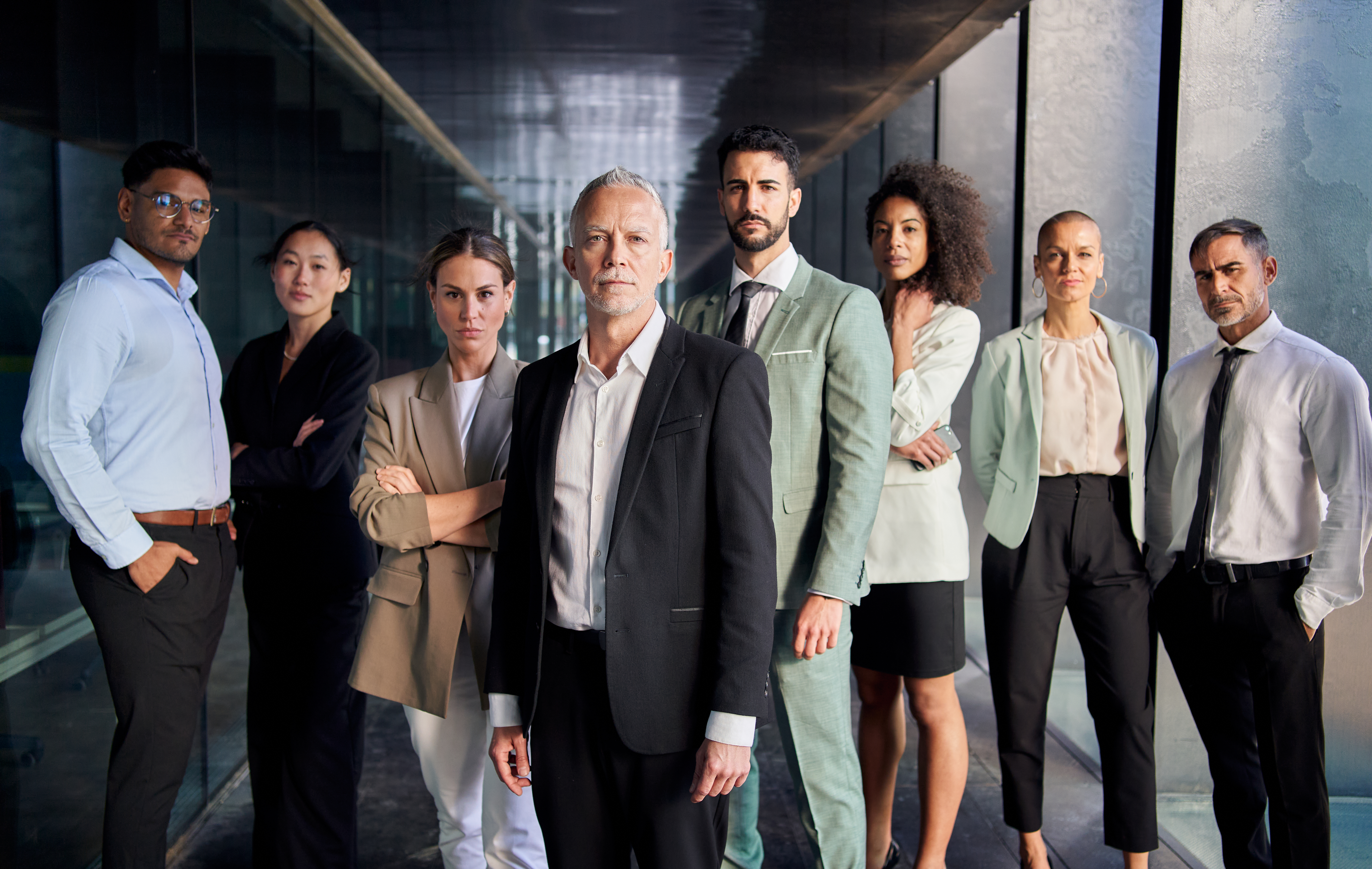 Empowering Leaders for the Energy Transition: Transformative Programmes at GeoModes 1 business group portrait posing with confidence att b738141fc47ac0aedc22