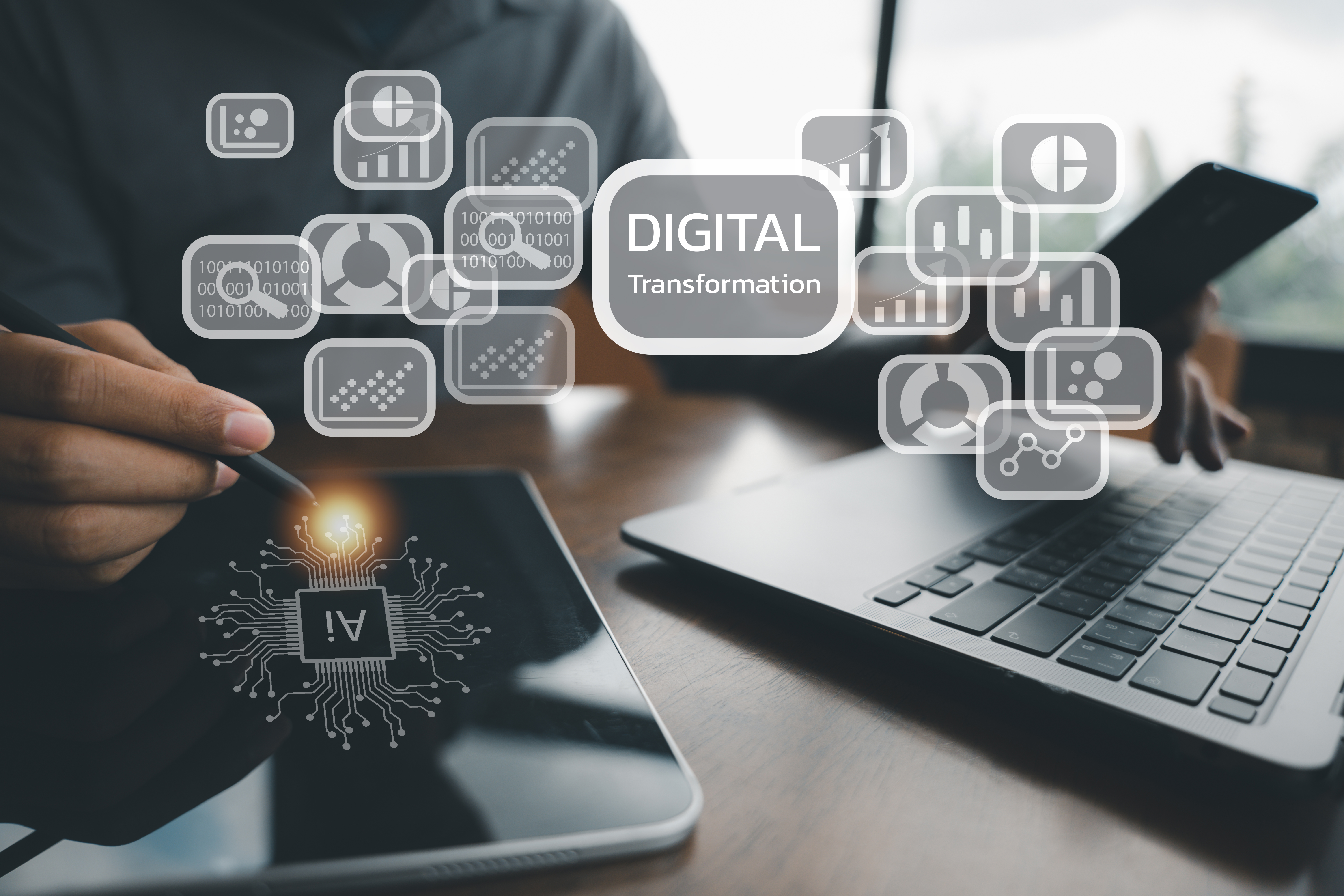 Crafting a Digital Transformation Strategy Aligned with Your Business Objectives 2 business process automation and strategy concept a0ff06291a4af1ef5c42