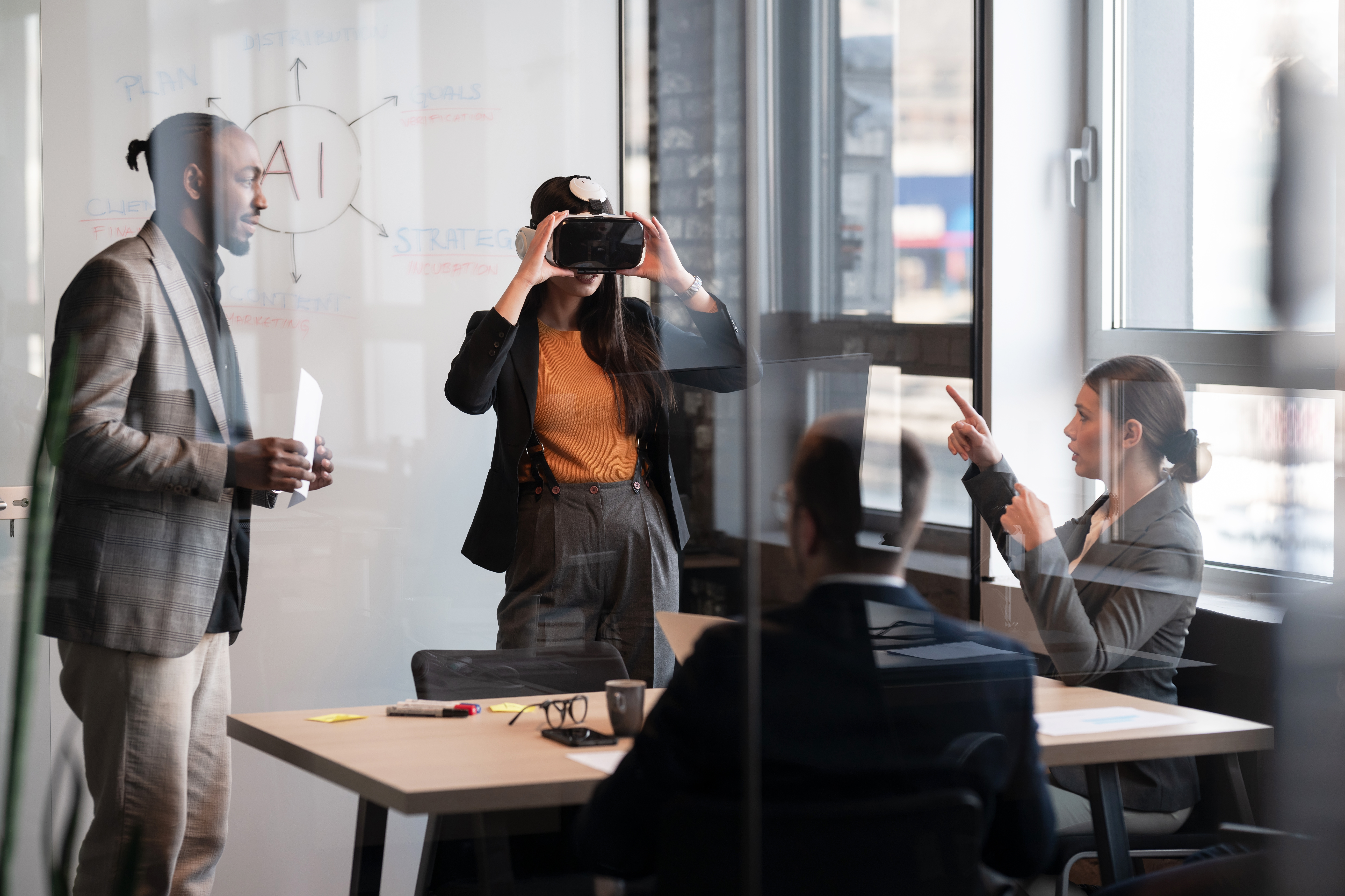 business professionals in a modern office collabor 8b253a5b40fa47dfffa3