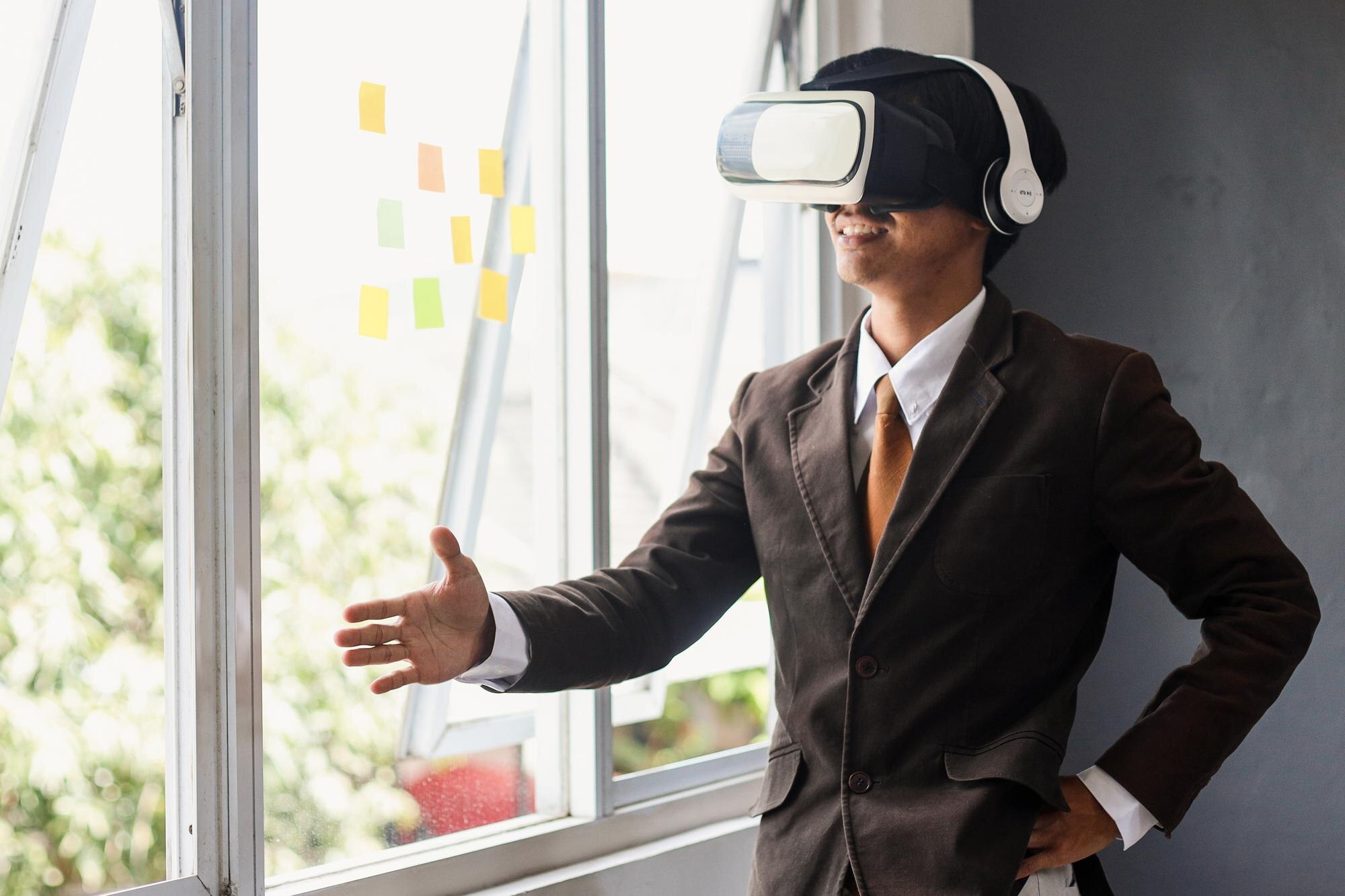 Unleashing Your Energy Career Potential: The Power of Immersive Learning 2 businessman in suit wearing vr glasses and headset a6bf6a5b578b7d0d8f12