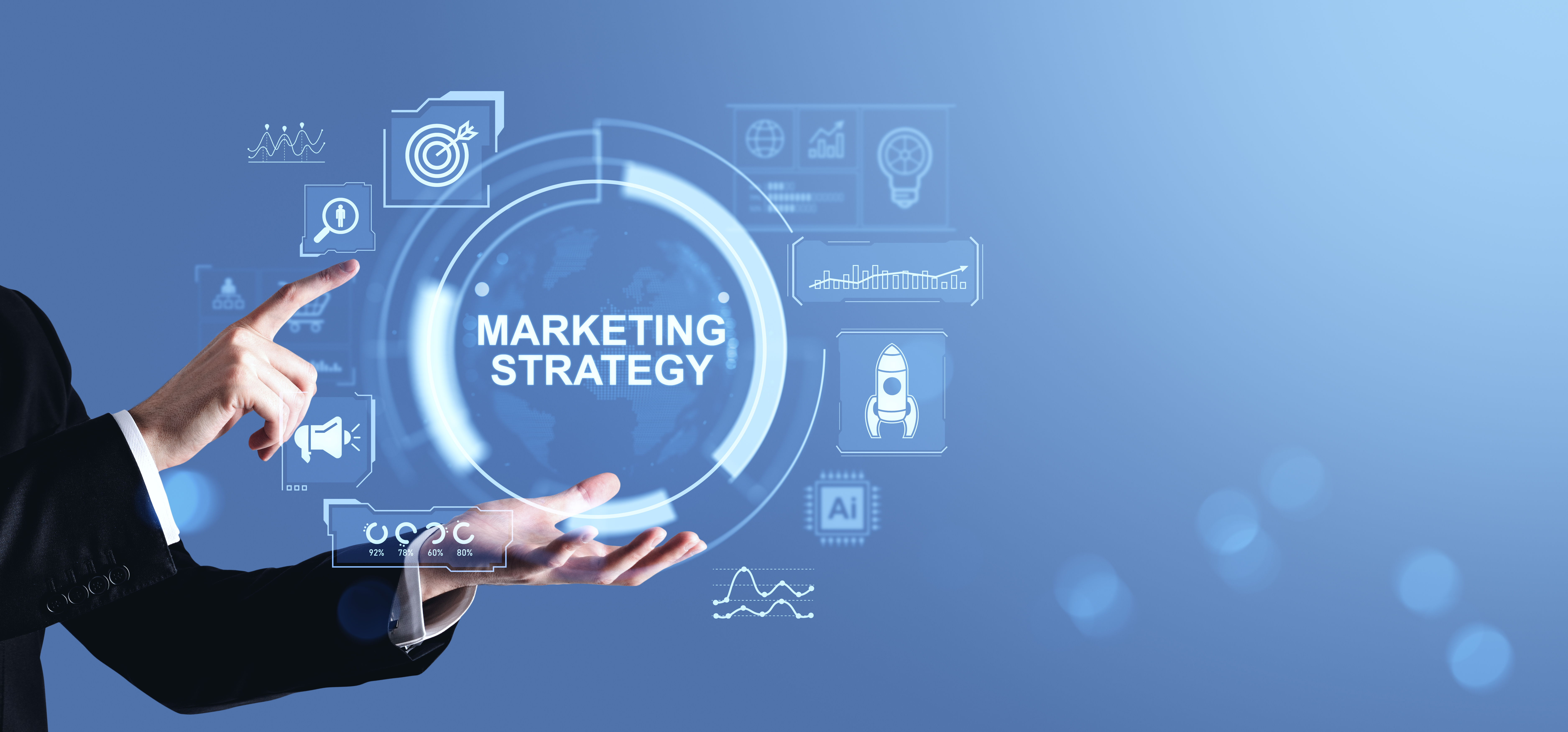 Businessman Presenting Digital Marketing Strategy Fa91422Ead7E822363A2
