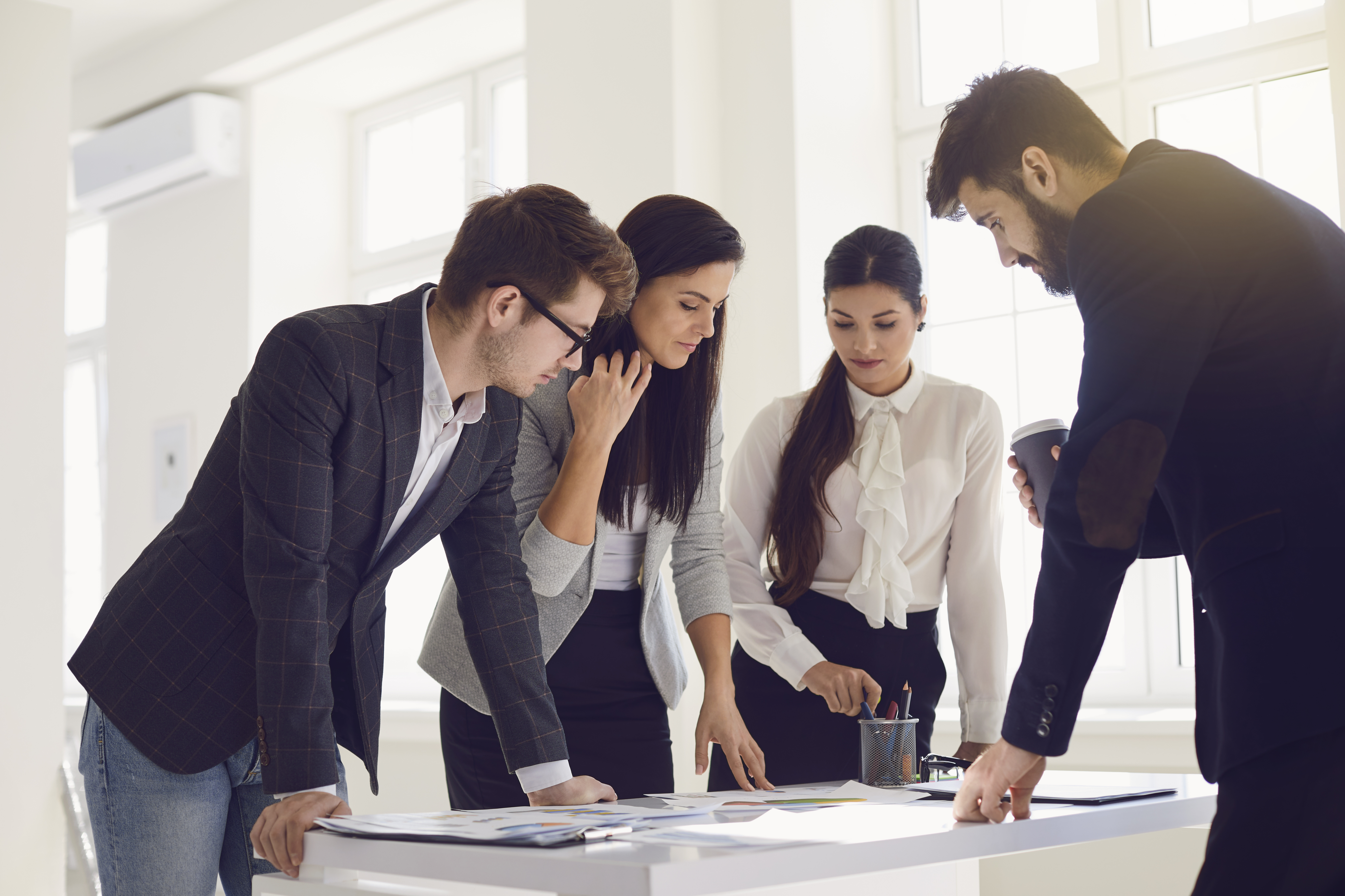 businesspeople team in a meeting discussing a star 4065b13c8542d1147ae2