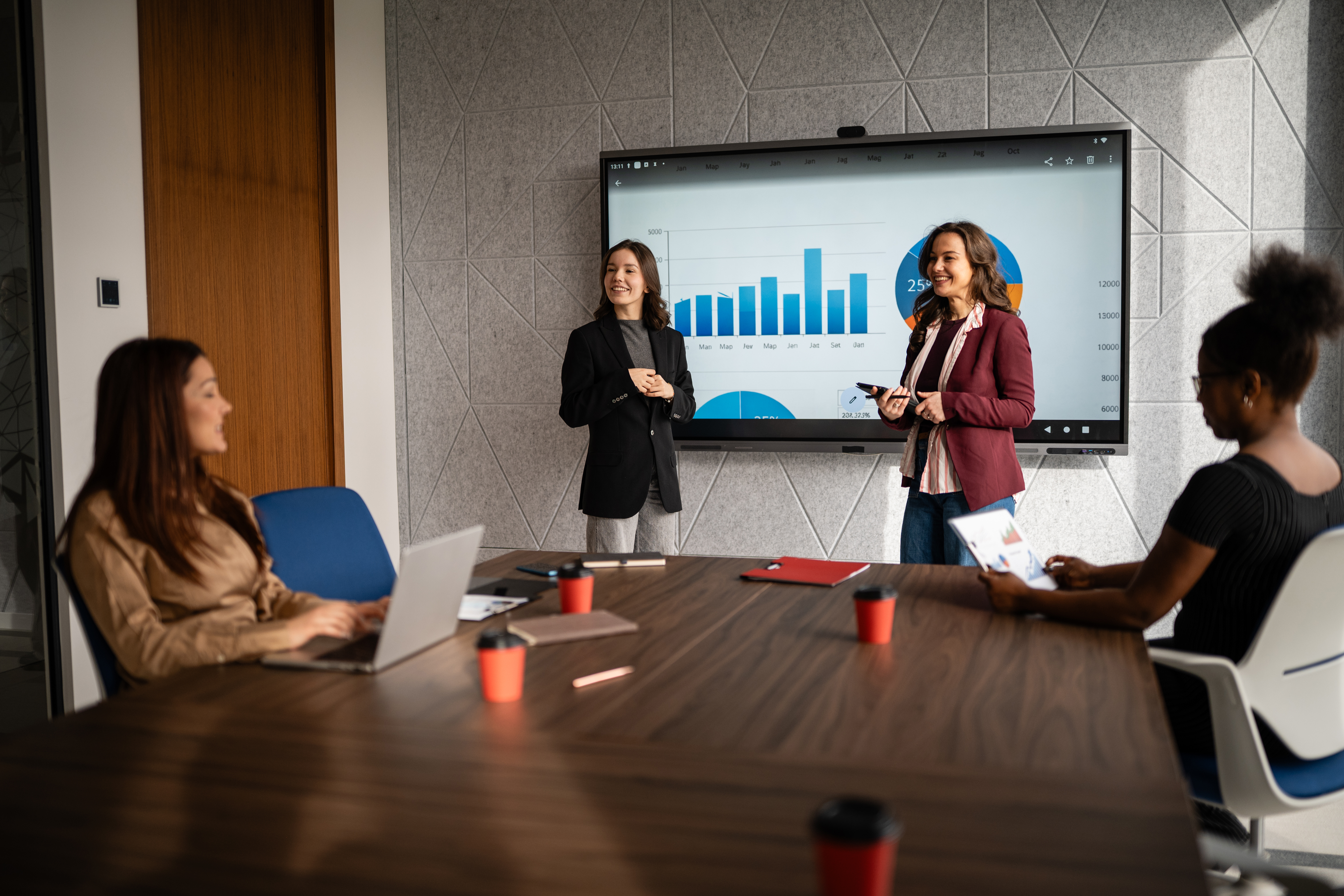 Data presentation meeting