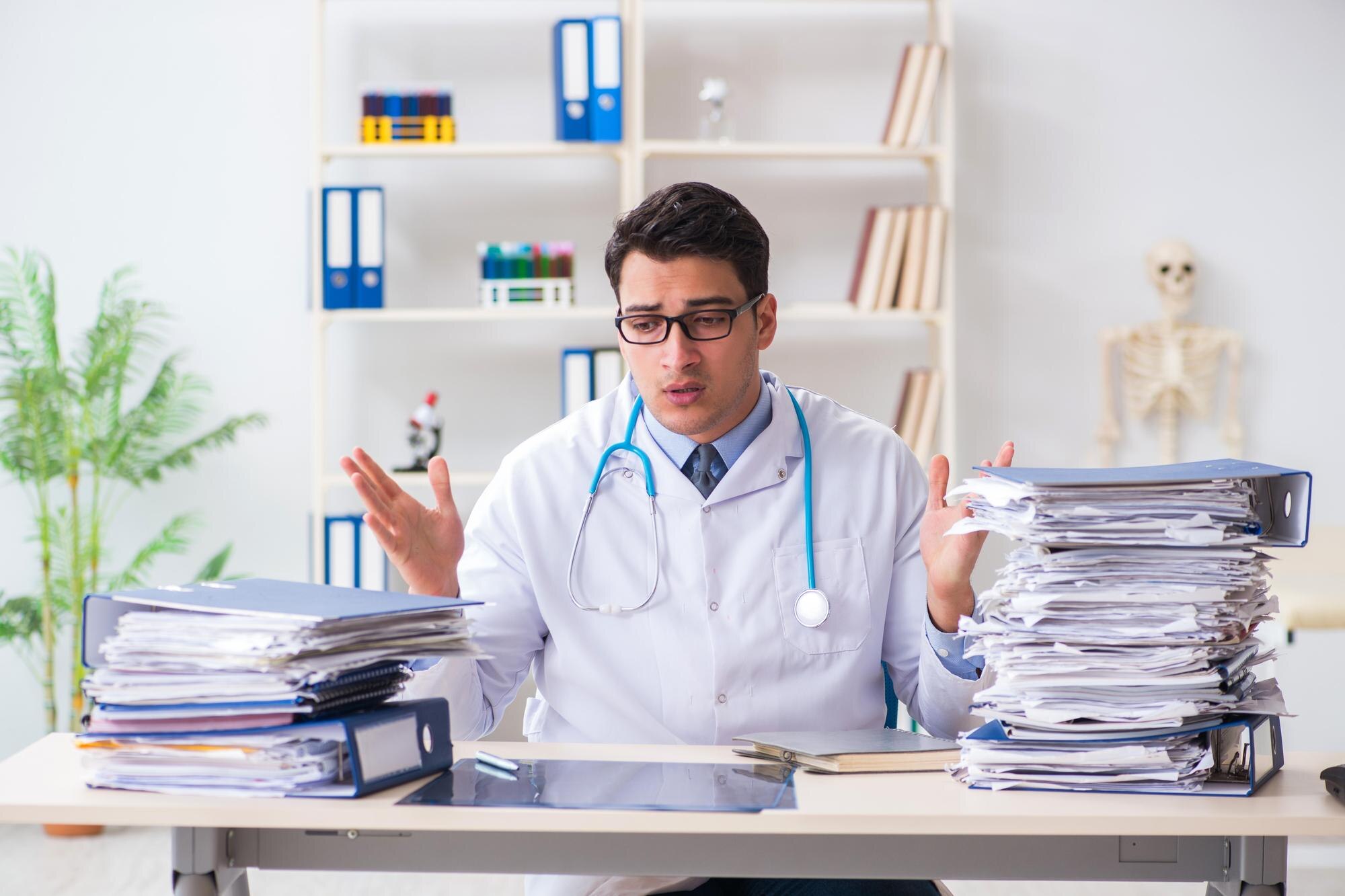 Doctor upset with poor practice management