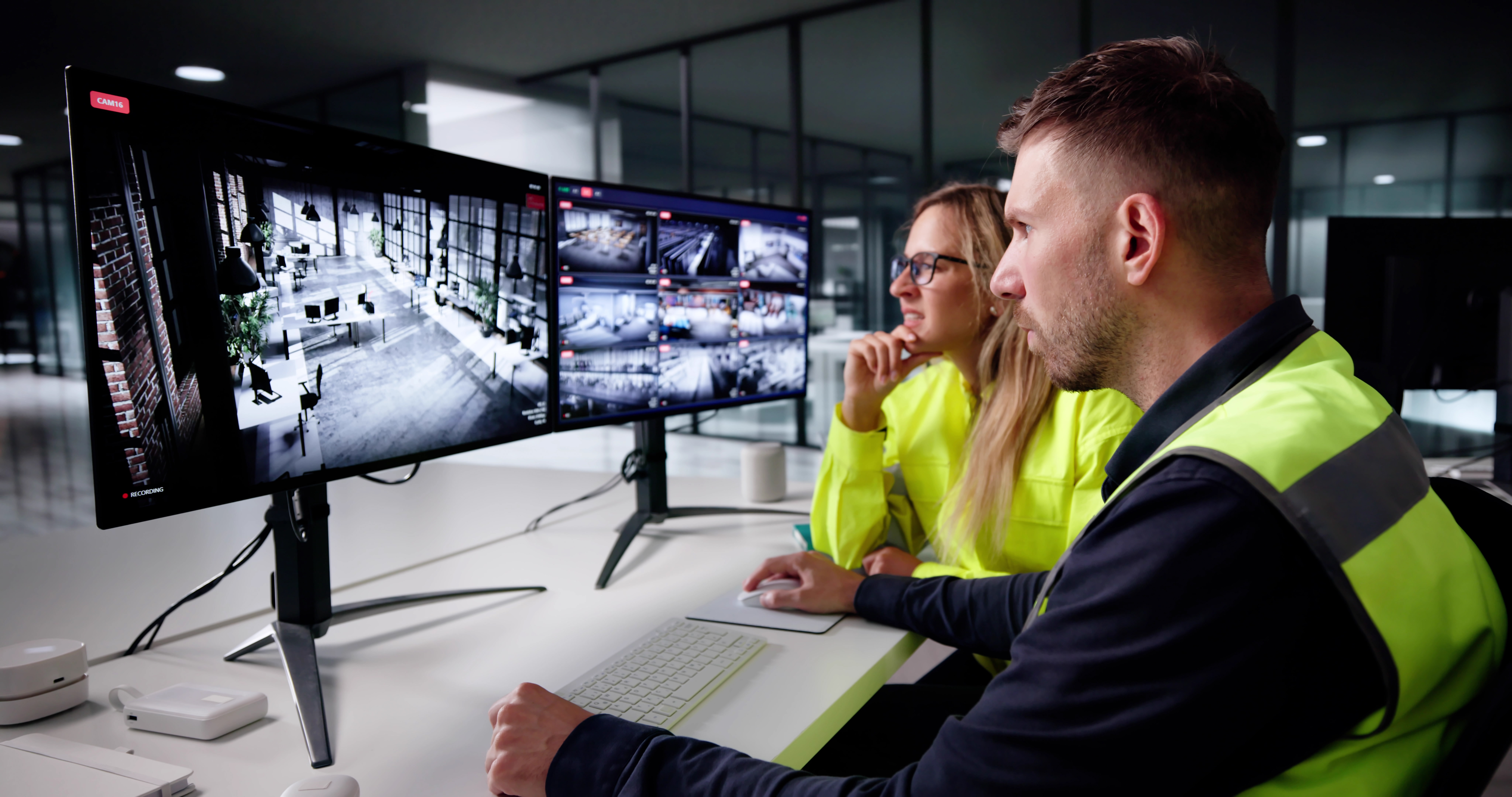 CCTV surveillance monitoring