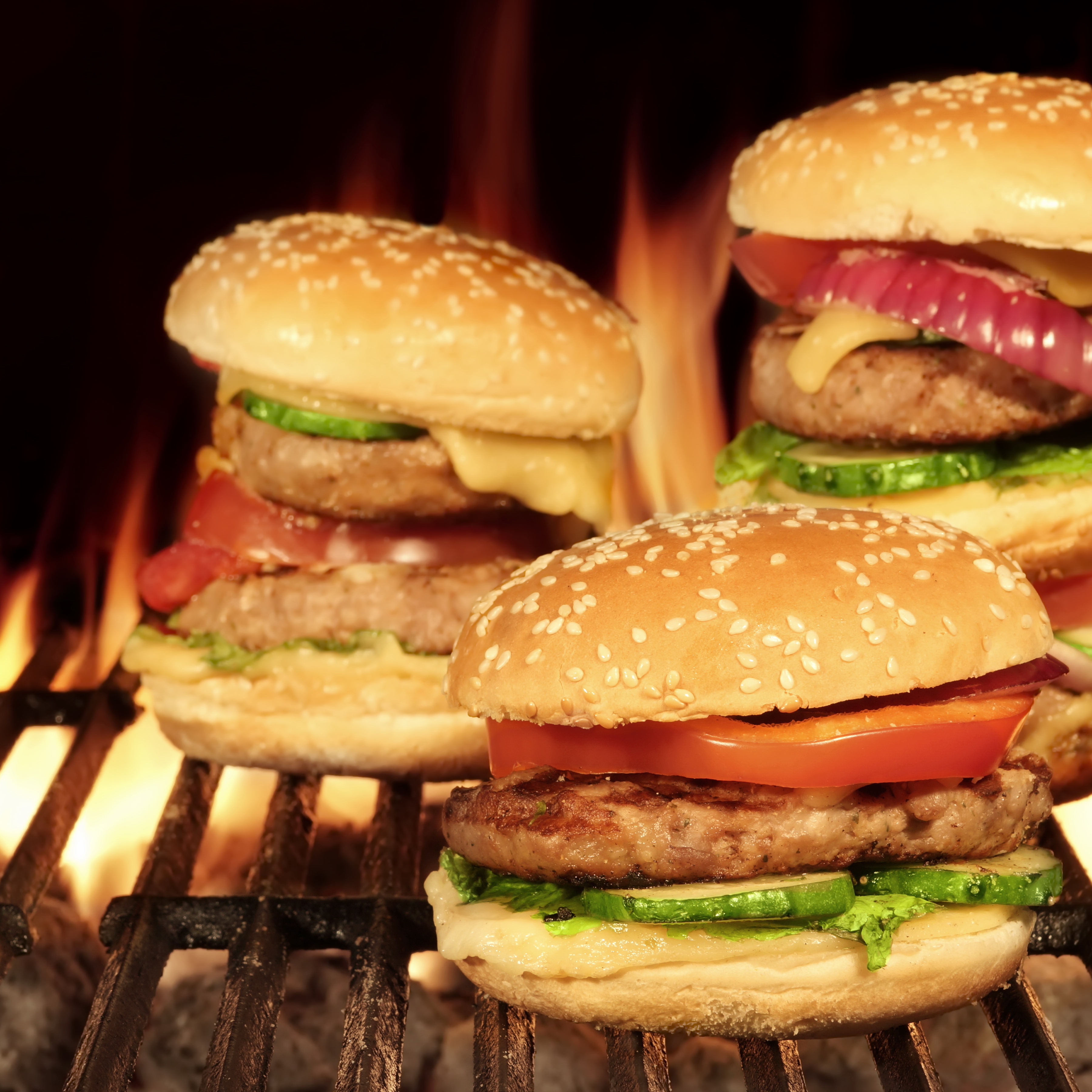 cheeseburgers homemade hamburgers on the hot flami e755ab3797d08770af88