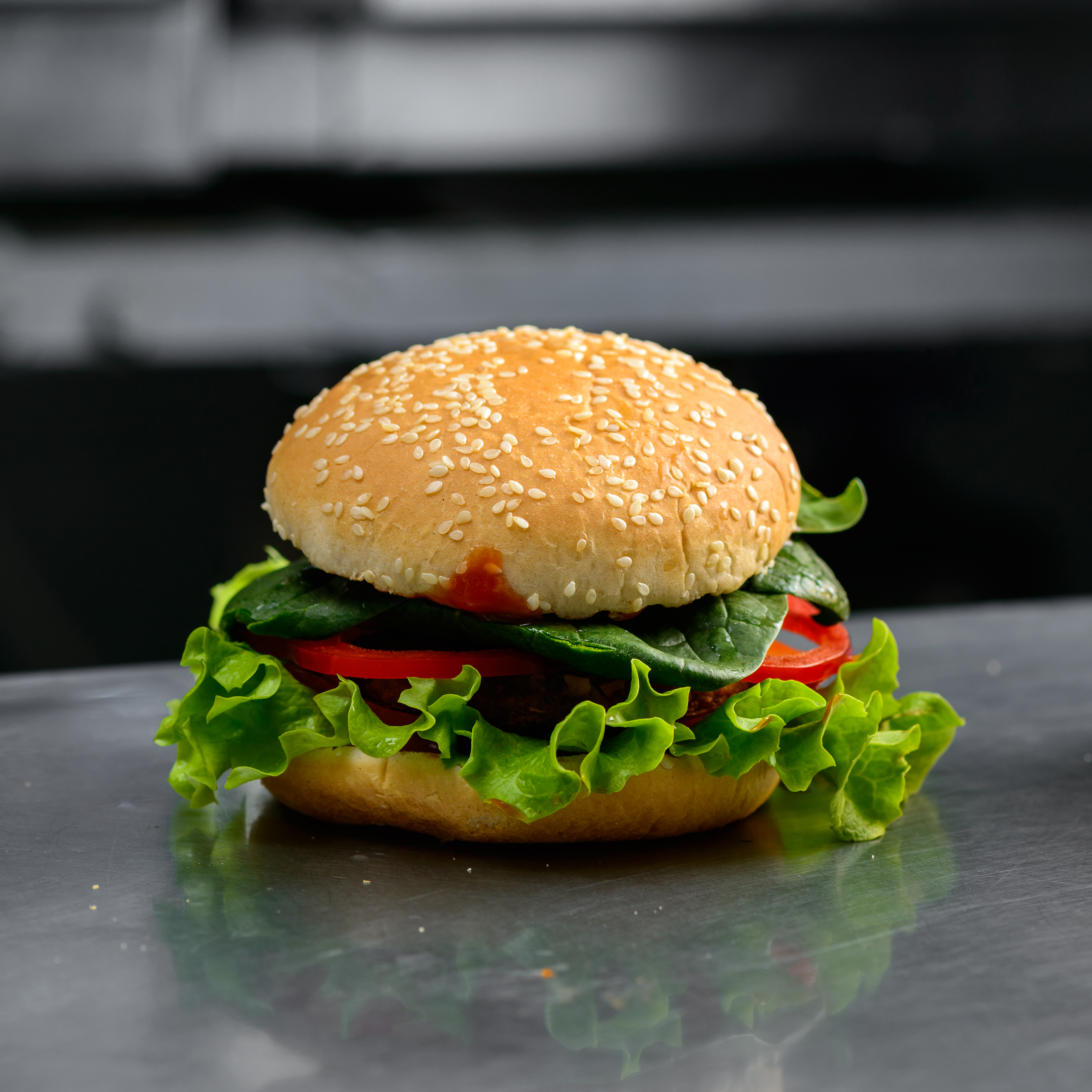 Eat Fast. Eat Fresh. The Ultimate Guide to Healthy Cravings at Jubilee Juice & Grill 1 close up of tasty veggie quinoa chickpeas burger w 8cb4a4c477092c3154fa