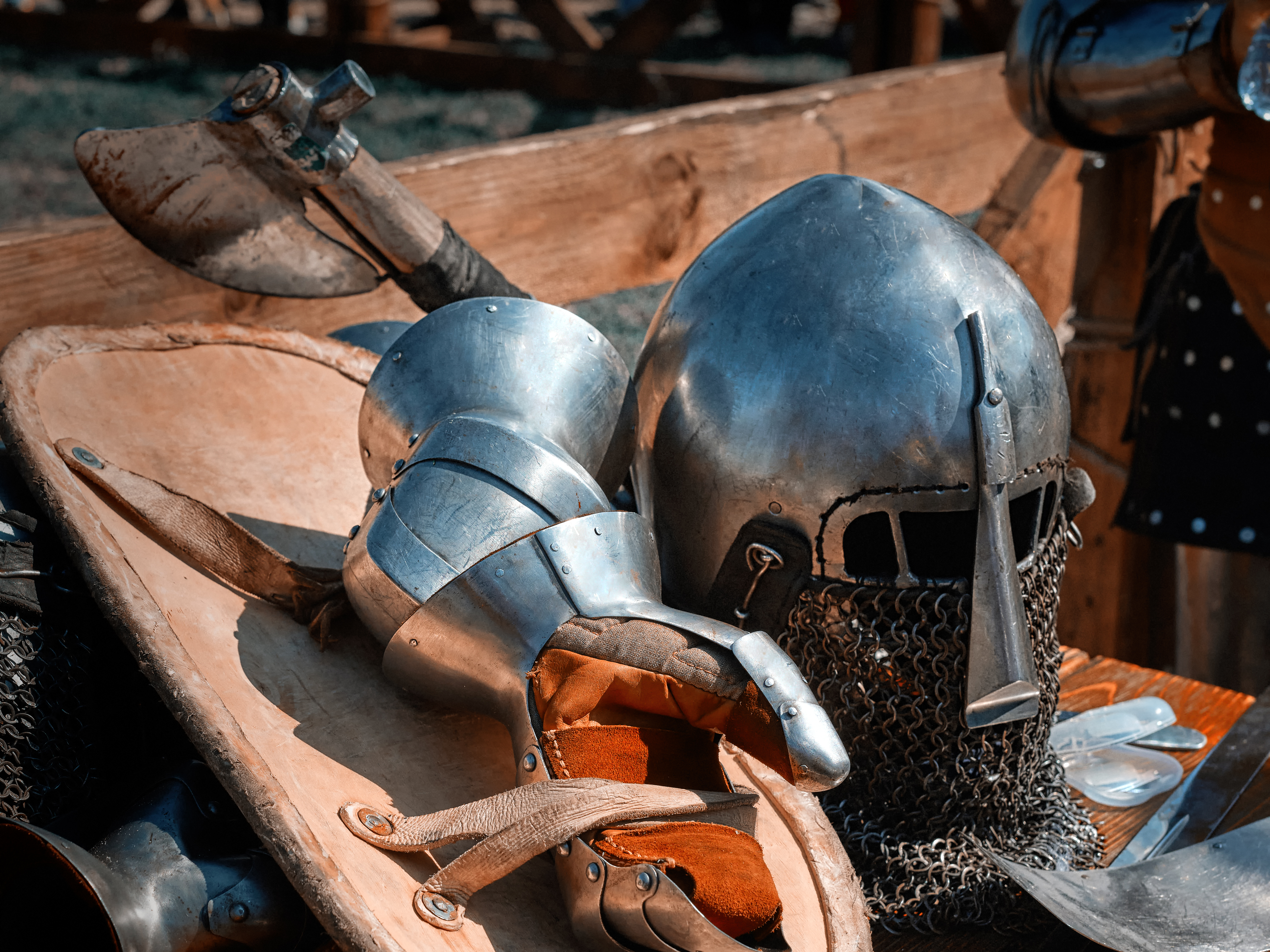 Behind the Forge: Crafting Authentic Medieval Armor and Weaponry for the Yosemite Chivalry & Fantasy Festival