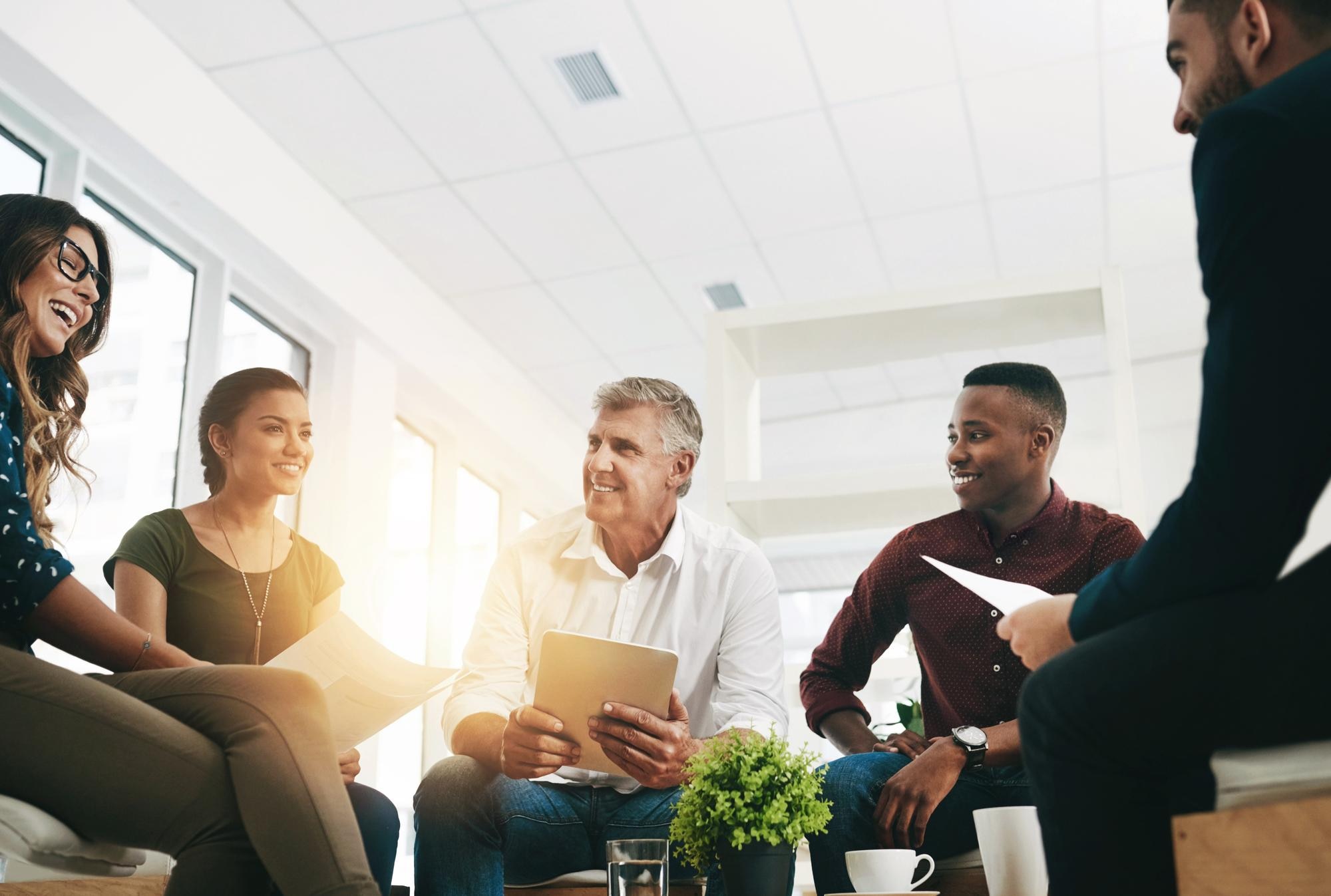 Unlocking the Power of Negotiation: Protect Your Margins, Build Lasting Value 3 collaboration meeting and tablet with group of bus 258d6c1f93283f8fdbe6