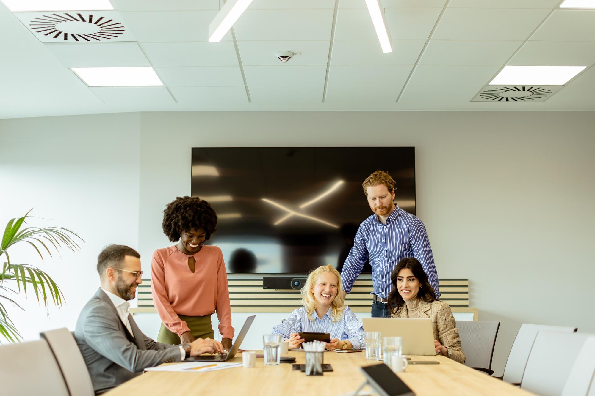 collaborative team engaging in a creative brainsto 4018f25c47cf43e04c13