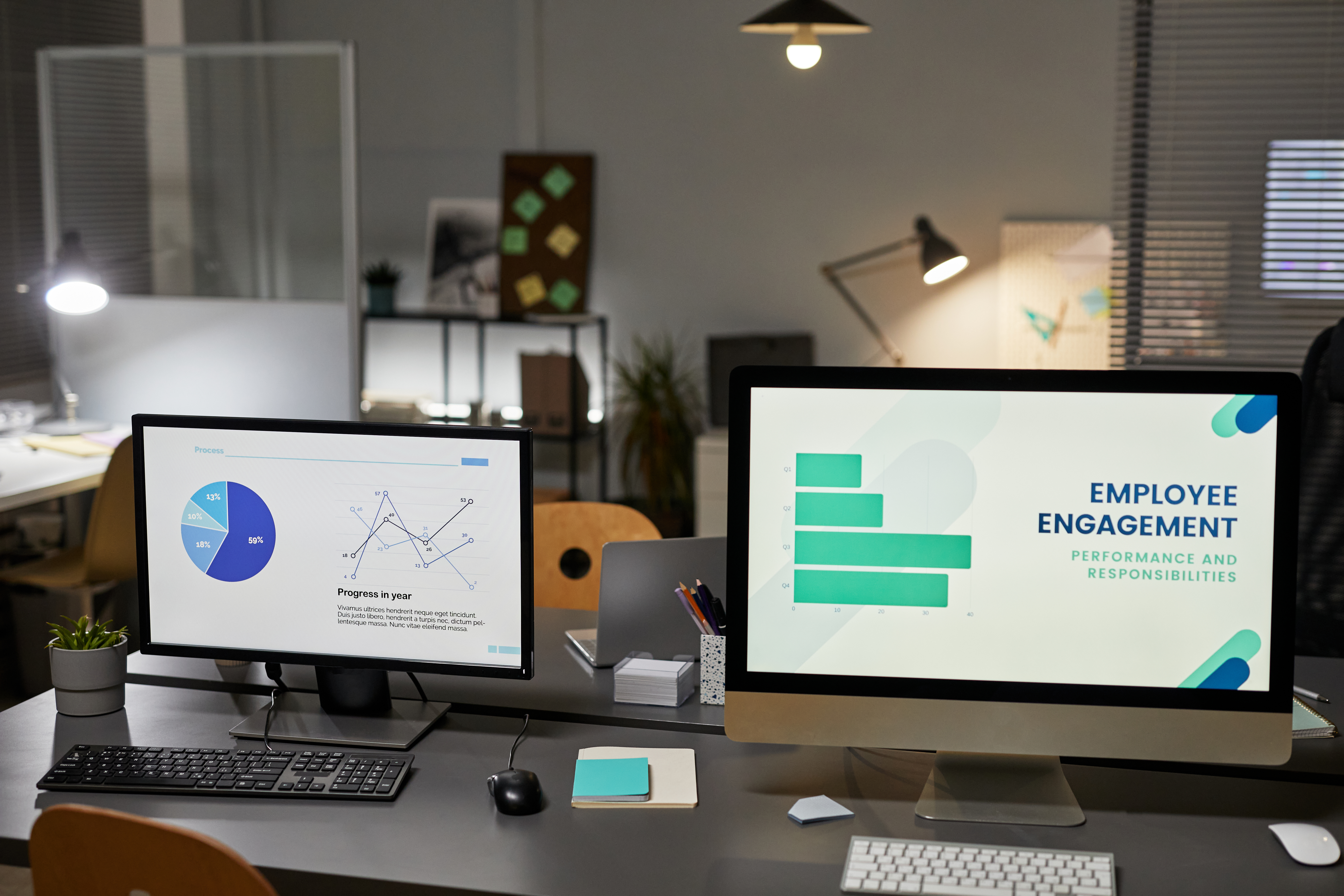 Harnessing the Power of Branding and SEO for Australian Businesses 23 computers in office at night 838c56a3b188129185d8