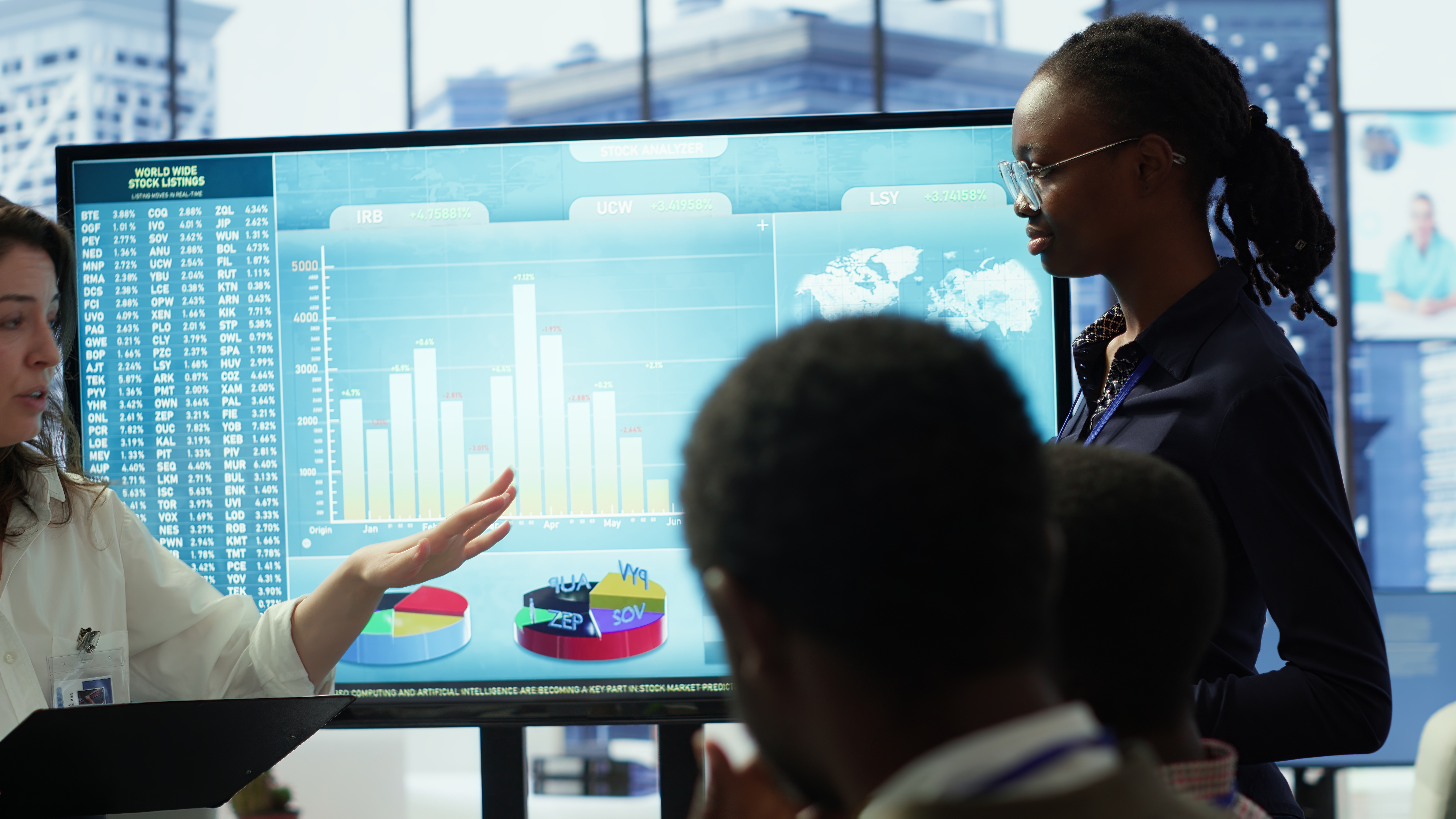 Measuring the Impact of LLM Visibility for Your Business 54 coworkers engaging in a problem solving meeting at 4dc84eab593f21fab9aa