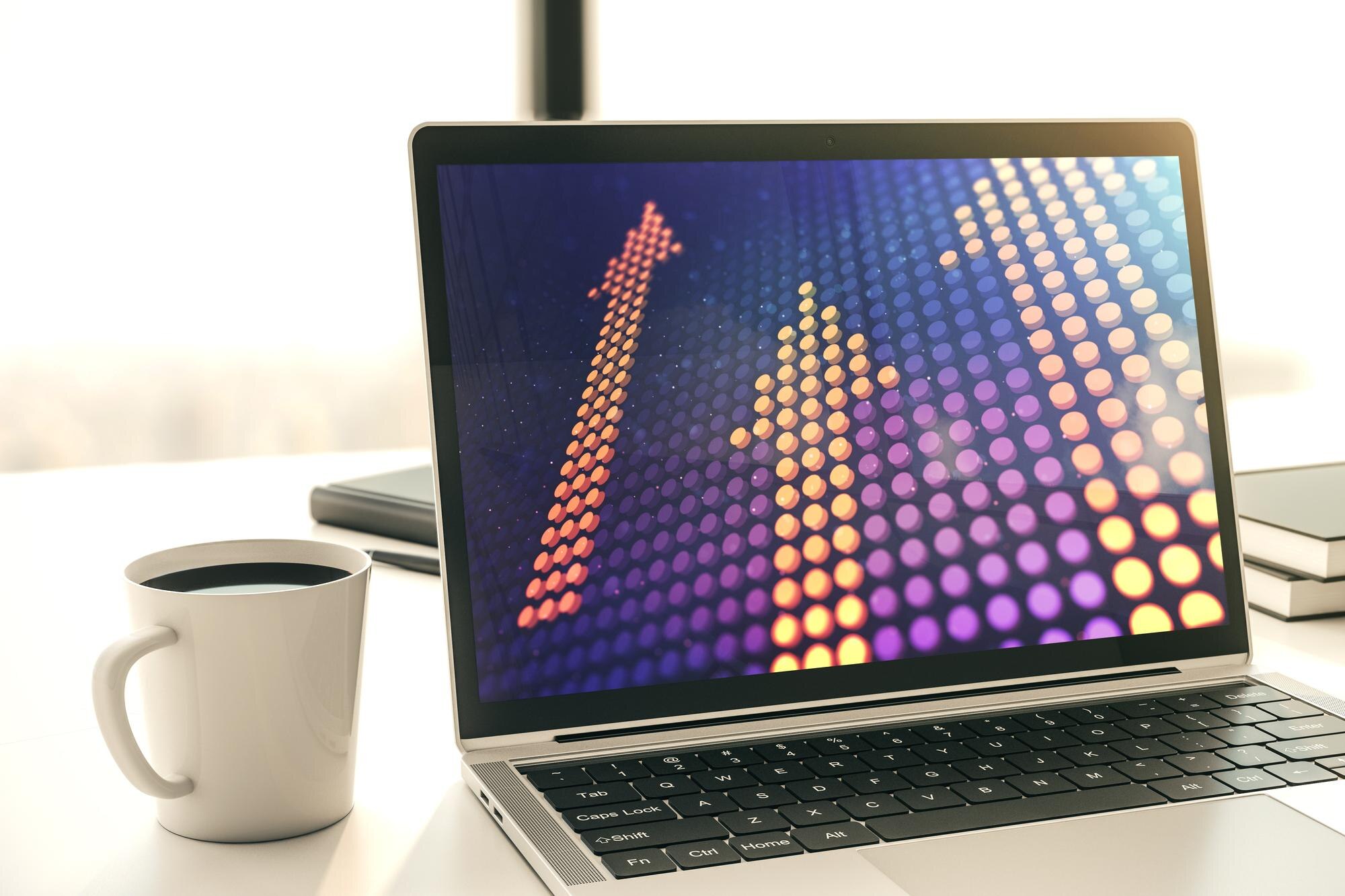 creative abstract upward arrows sketch on modern l 3391096abb3820aba463