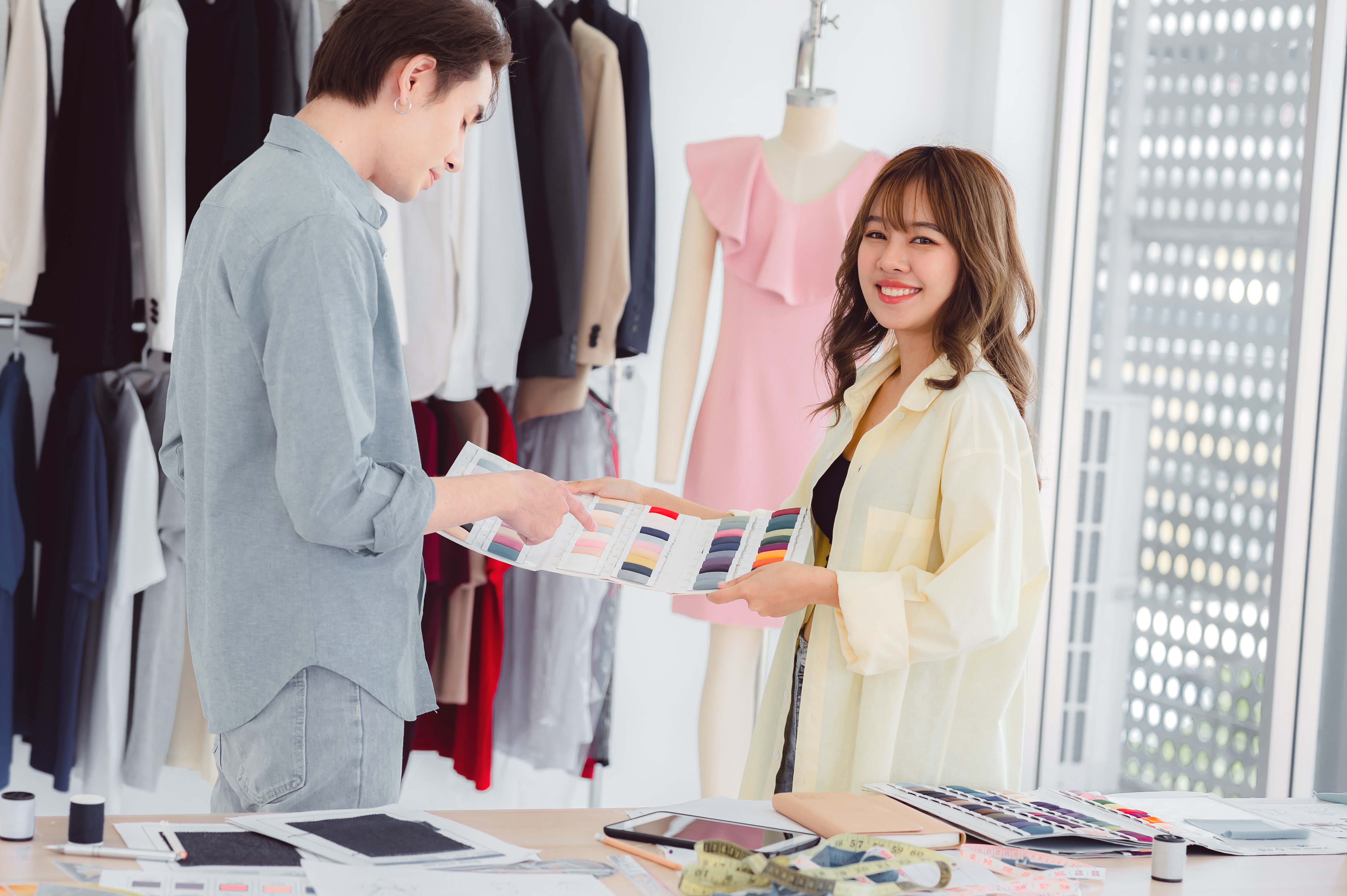 Choosing the Perfect Fabric for Your Custom Suit or Dress Creative Designer 9d17f8f6c2a7ce300a6d