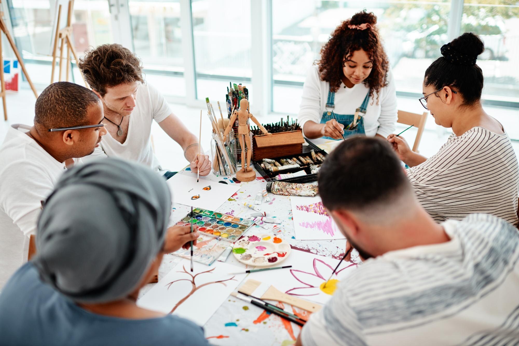 creative friends group and art studio for canvas b 4926559cd6eb85d029c3