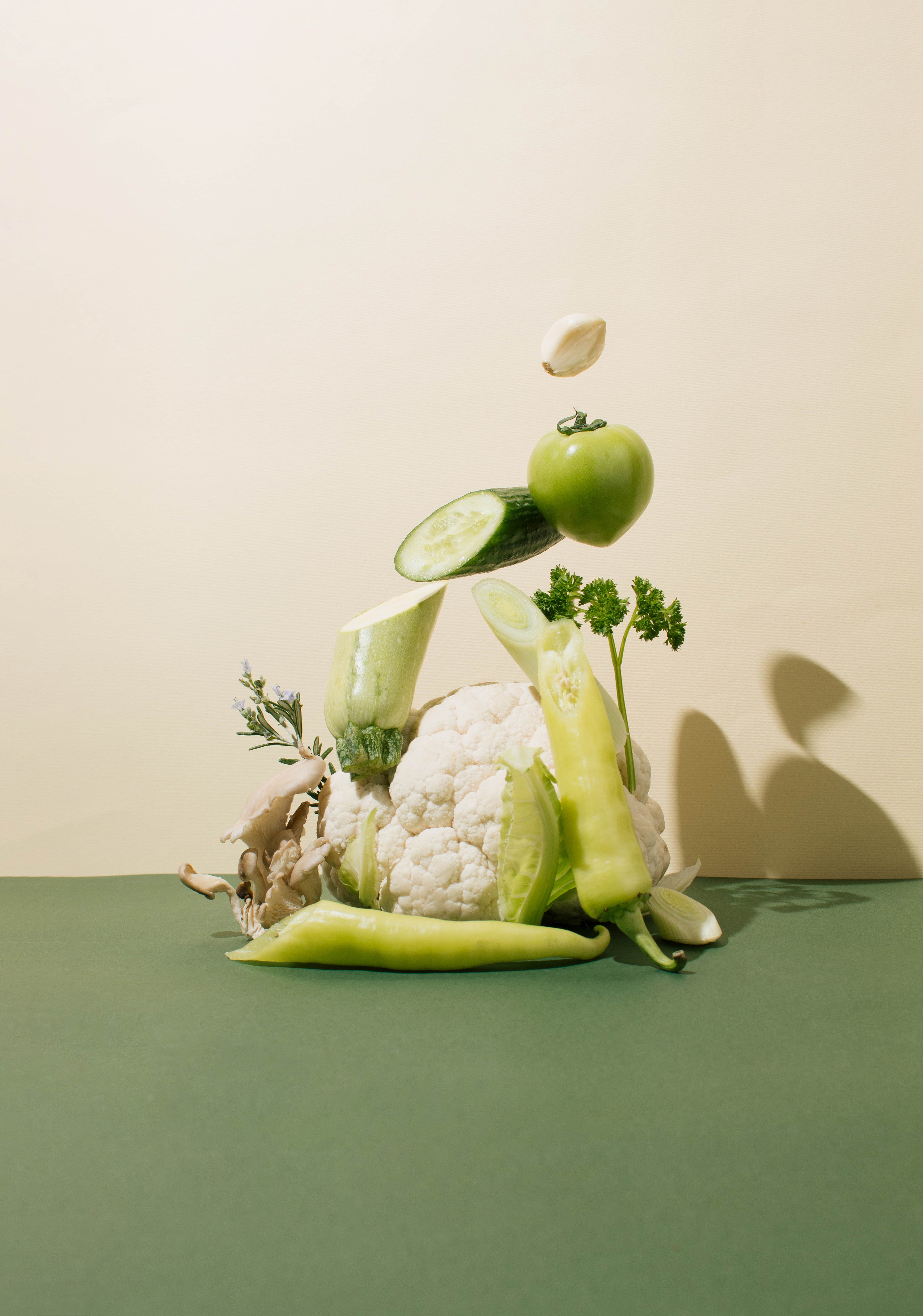 Creative Still Life Of Healthy Organic Food In Sha 510D3E6A9450F5B9C23A
