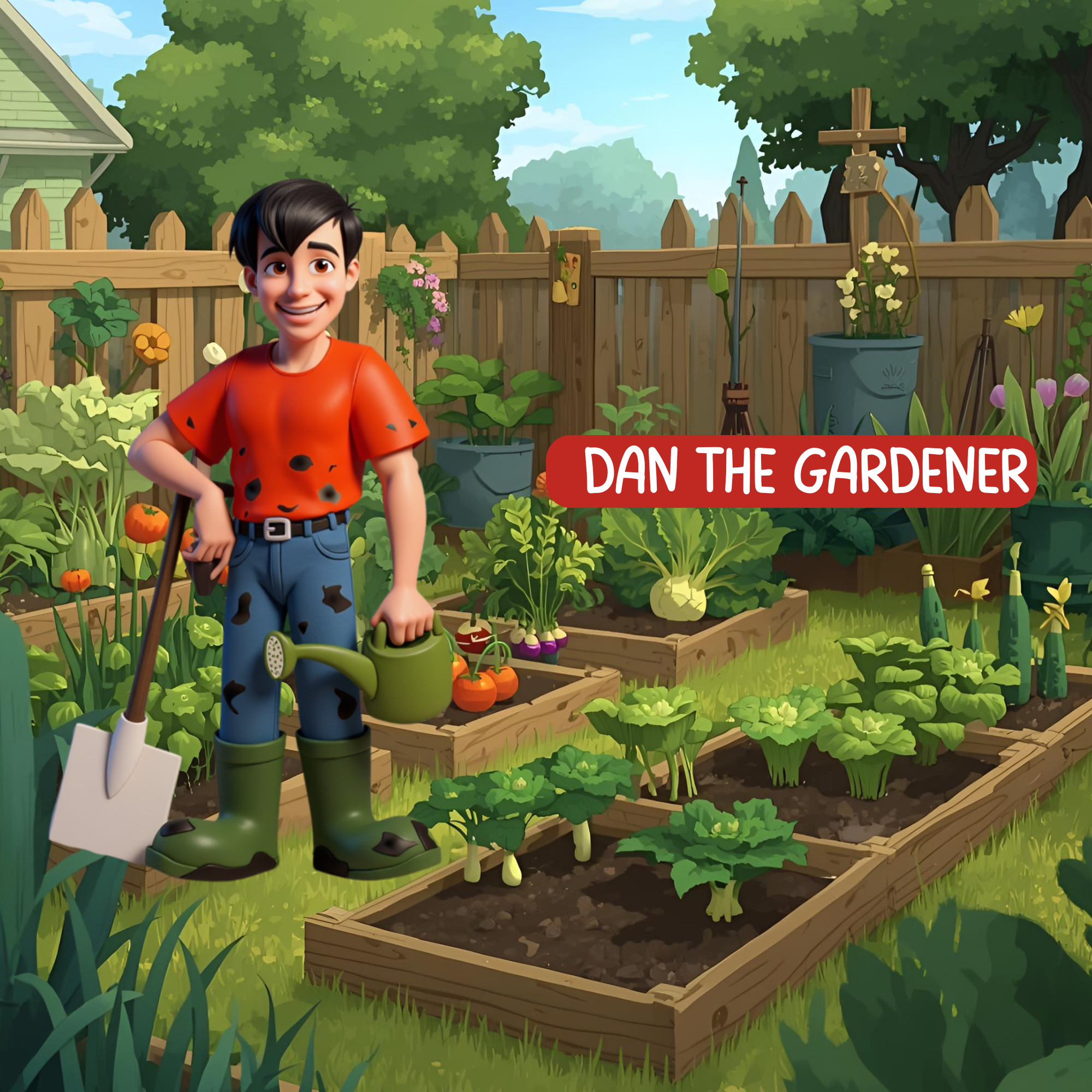 how to start a children's garden
