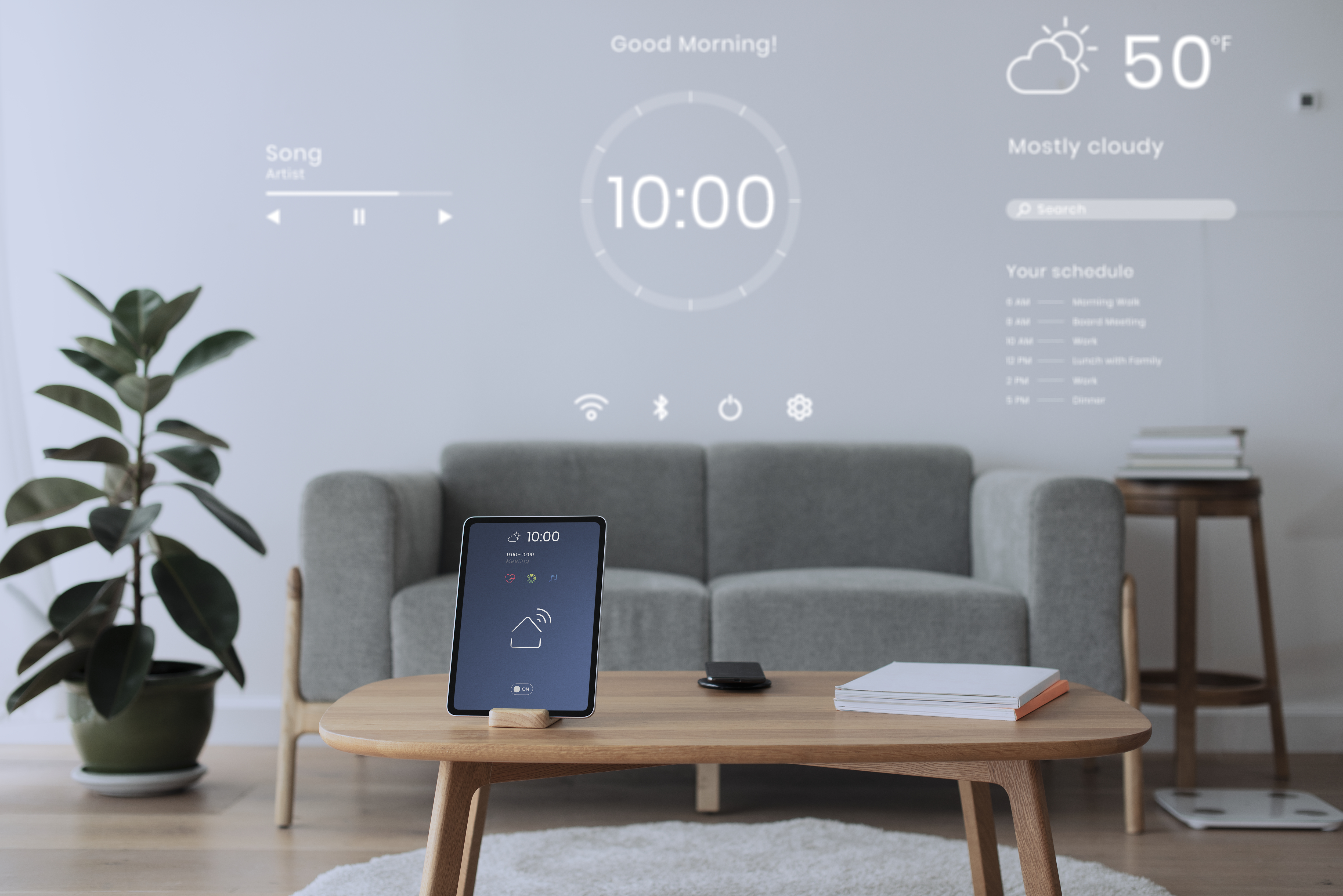 digital tablet screen with smart home controller o 404f58b8177253b523ec