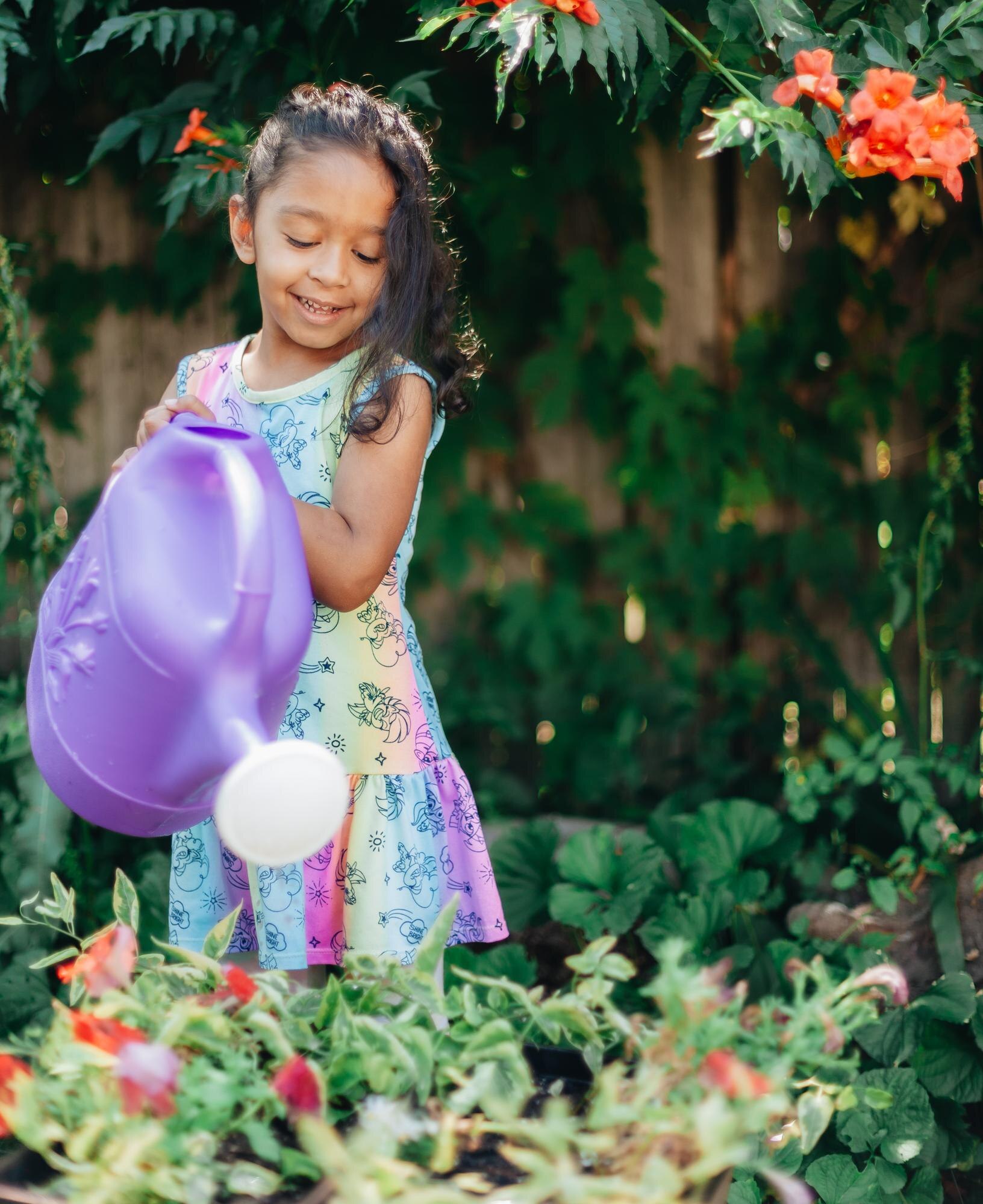 how to start a children's garden