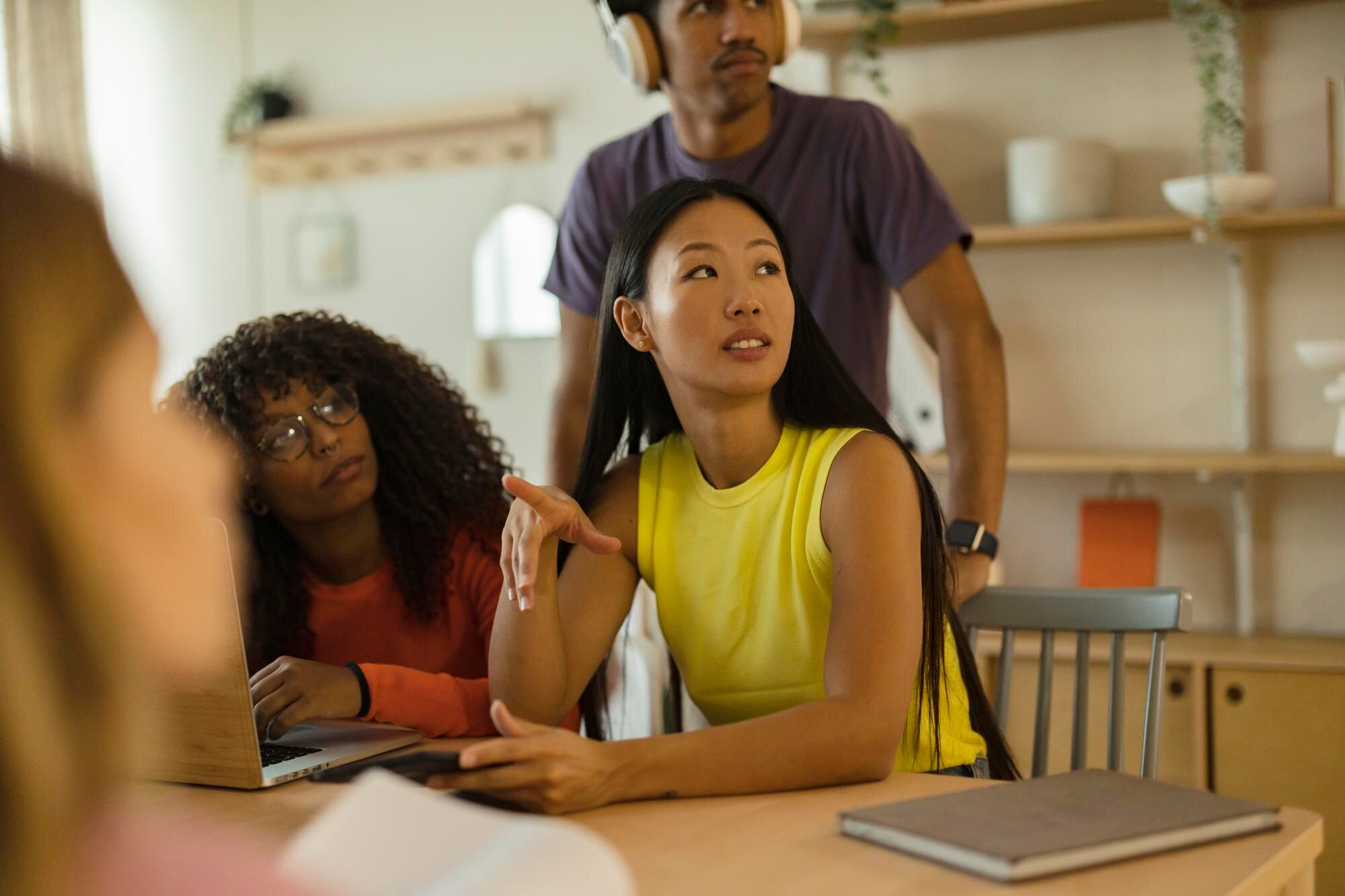 Diverse People Young People Coworking Work 7f5490c56099d3d0dfcc