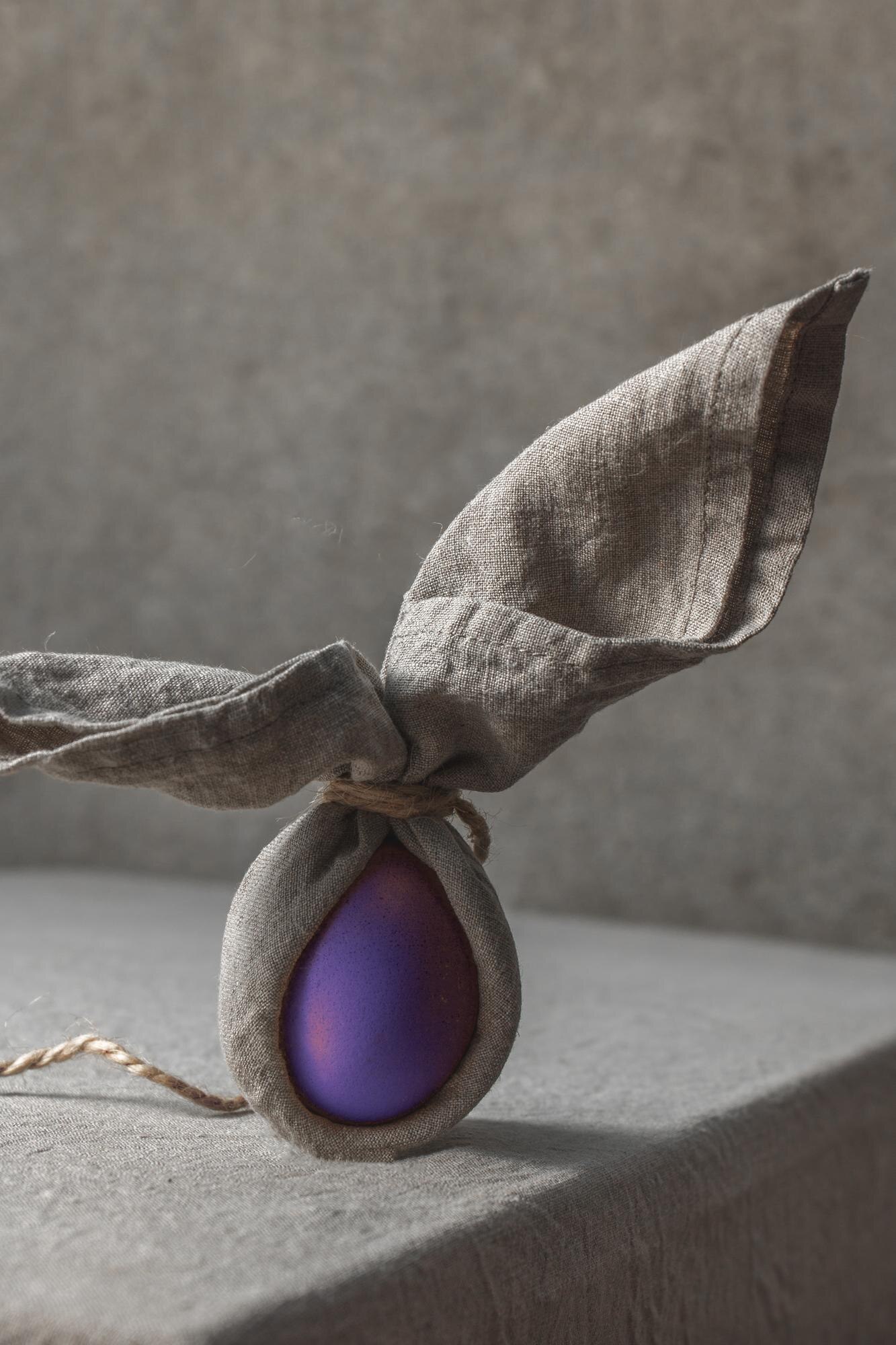 easter background with easter bunny made from eggs 78d9410645832f112e6f