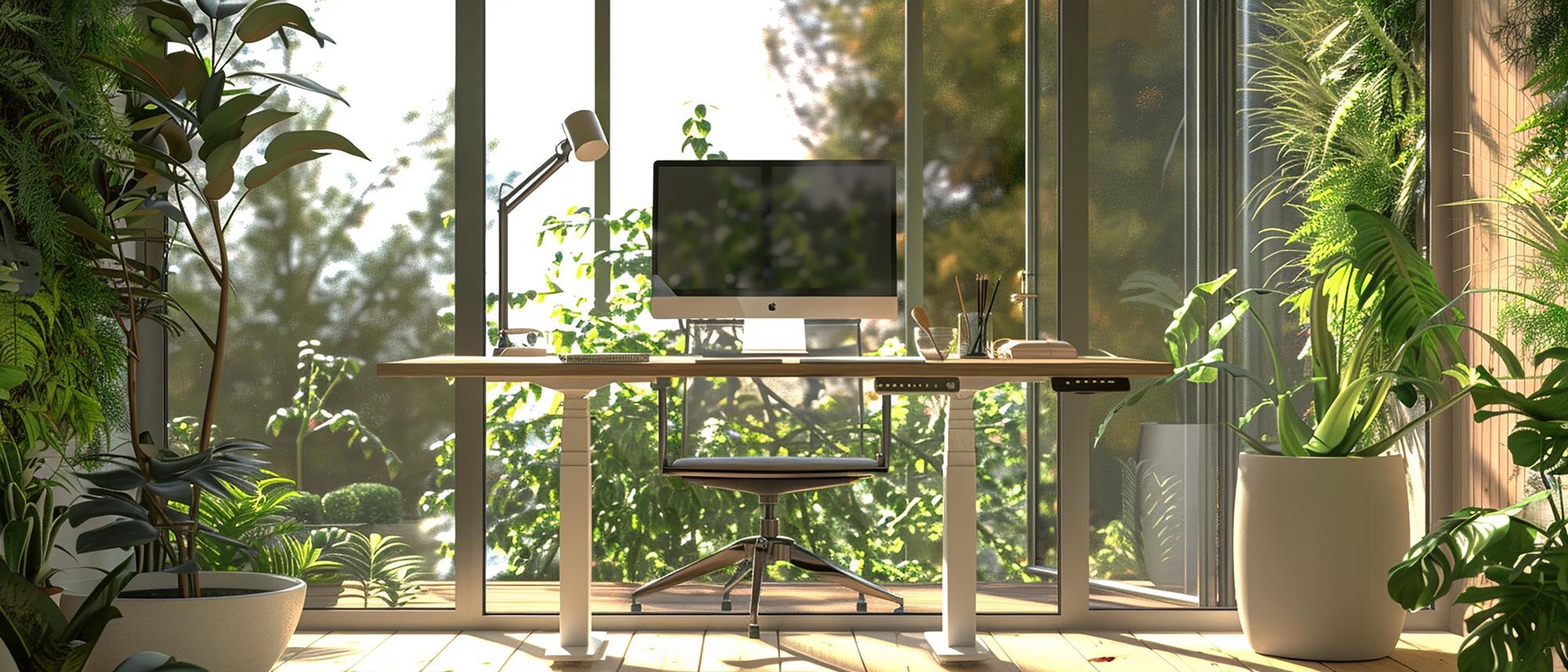 ecofriendly adjustable desk with sustainable mater 8005b22e36e64ab002fa