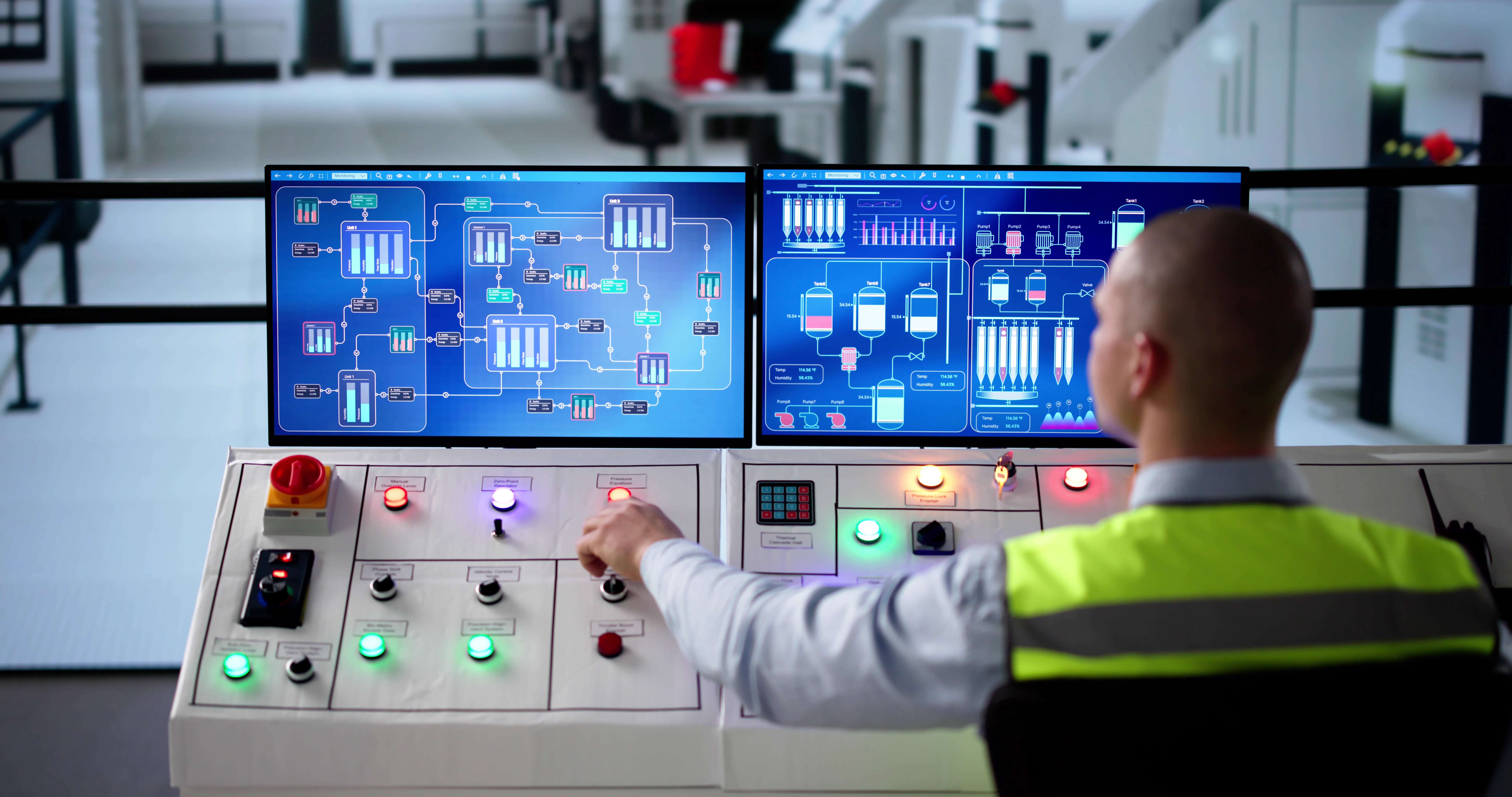 SCADA system monitoring
