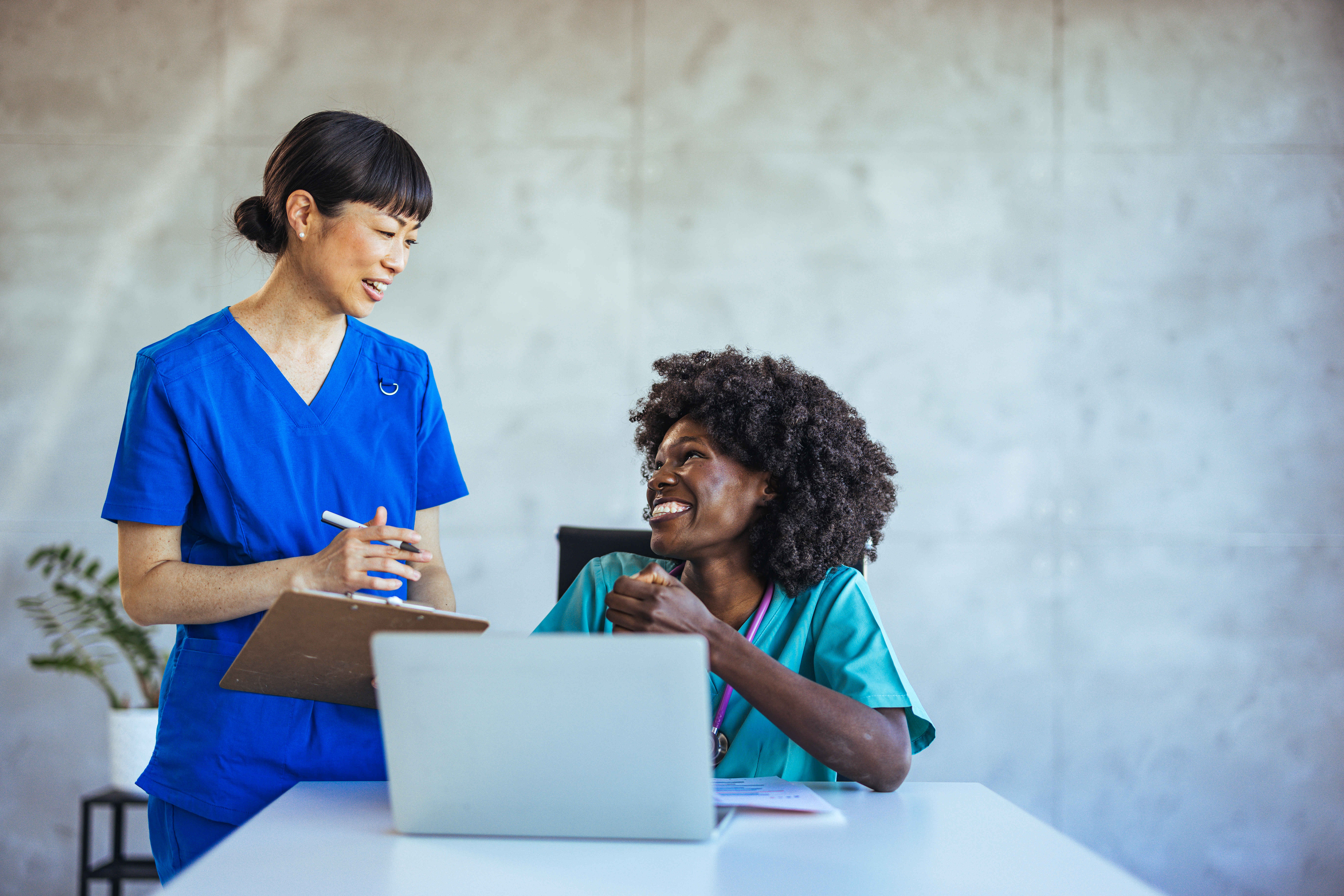 Integrating Personal Growth Into Your Professional Life: No-Nonsense Strategies 3 Friendly Medical Team Collaborating In A Modern Of 3D702F5Bfe0E1A55F89F