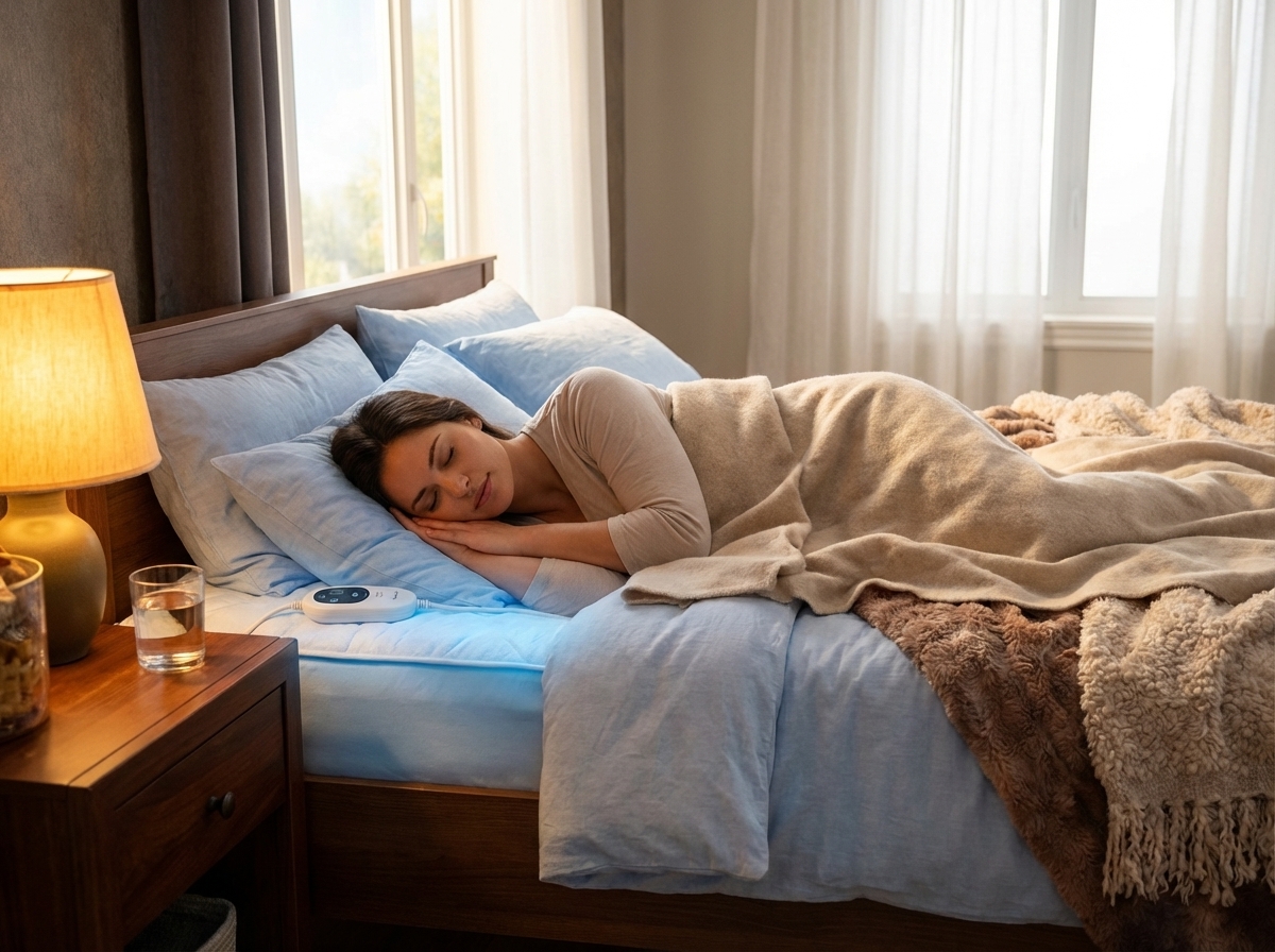 temperature-controlled mattress pad